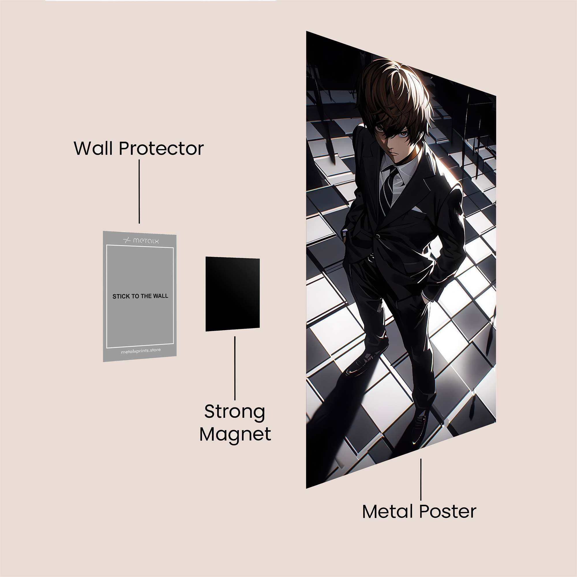 Lelouch Enigmatic Safe Wall Magnetic / M