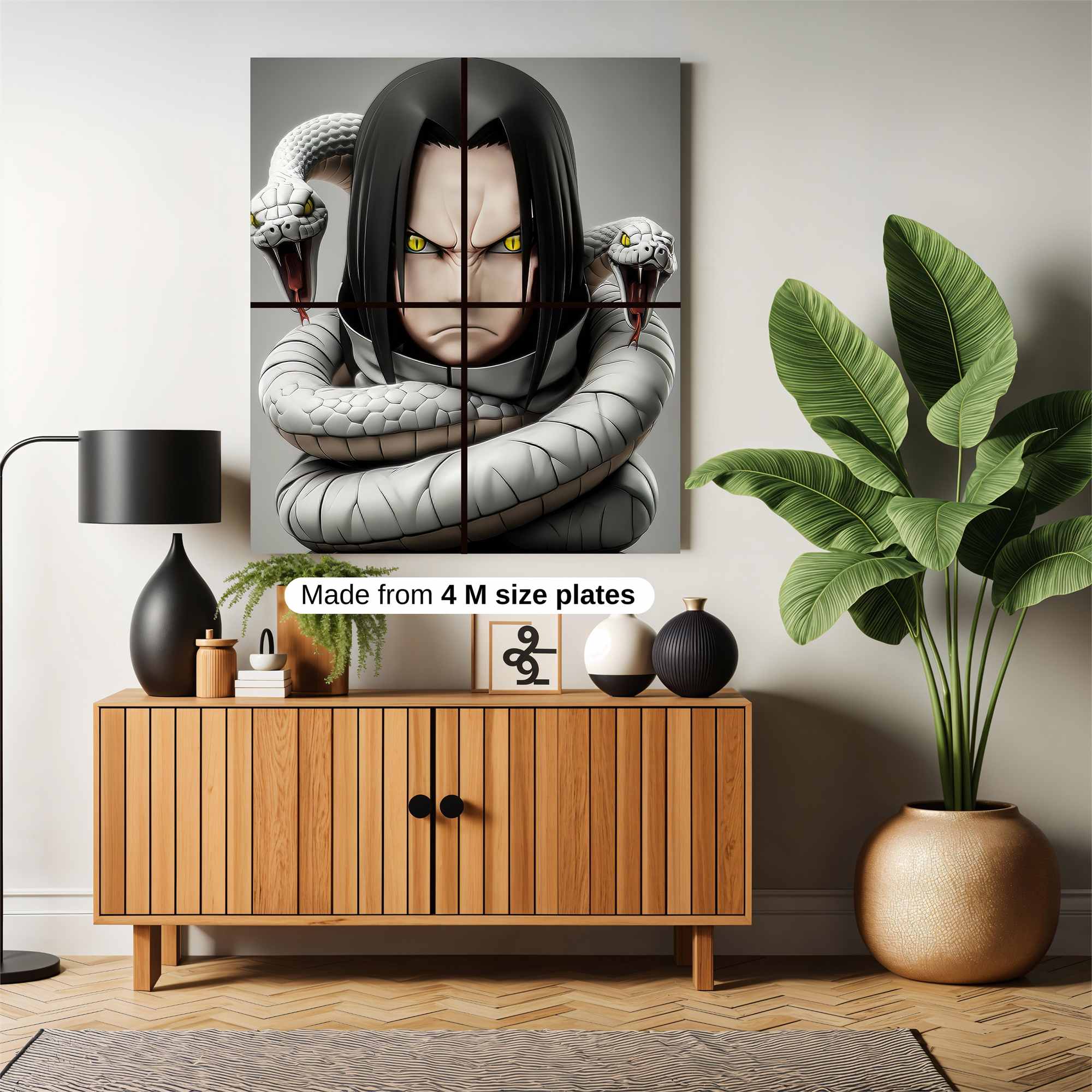 Orochimaru Enigmatic Safe Wall Magnetic / M
