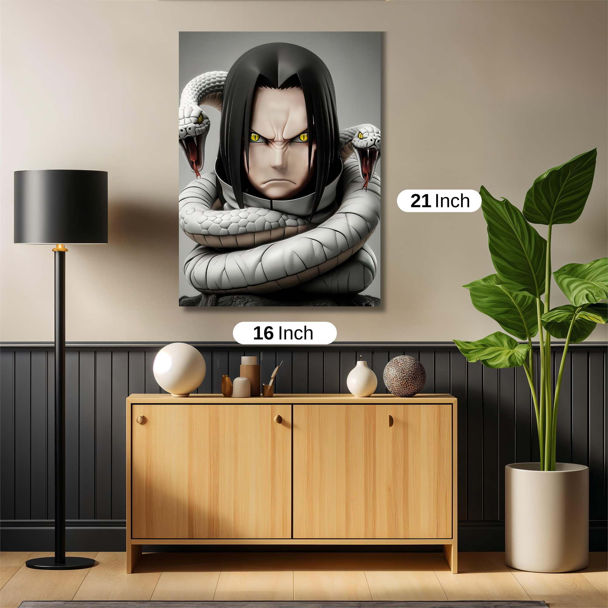 Orochimaru Enigmatic Safe Wall Magnetic / M