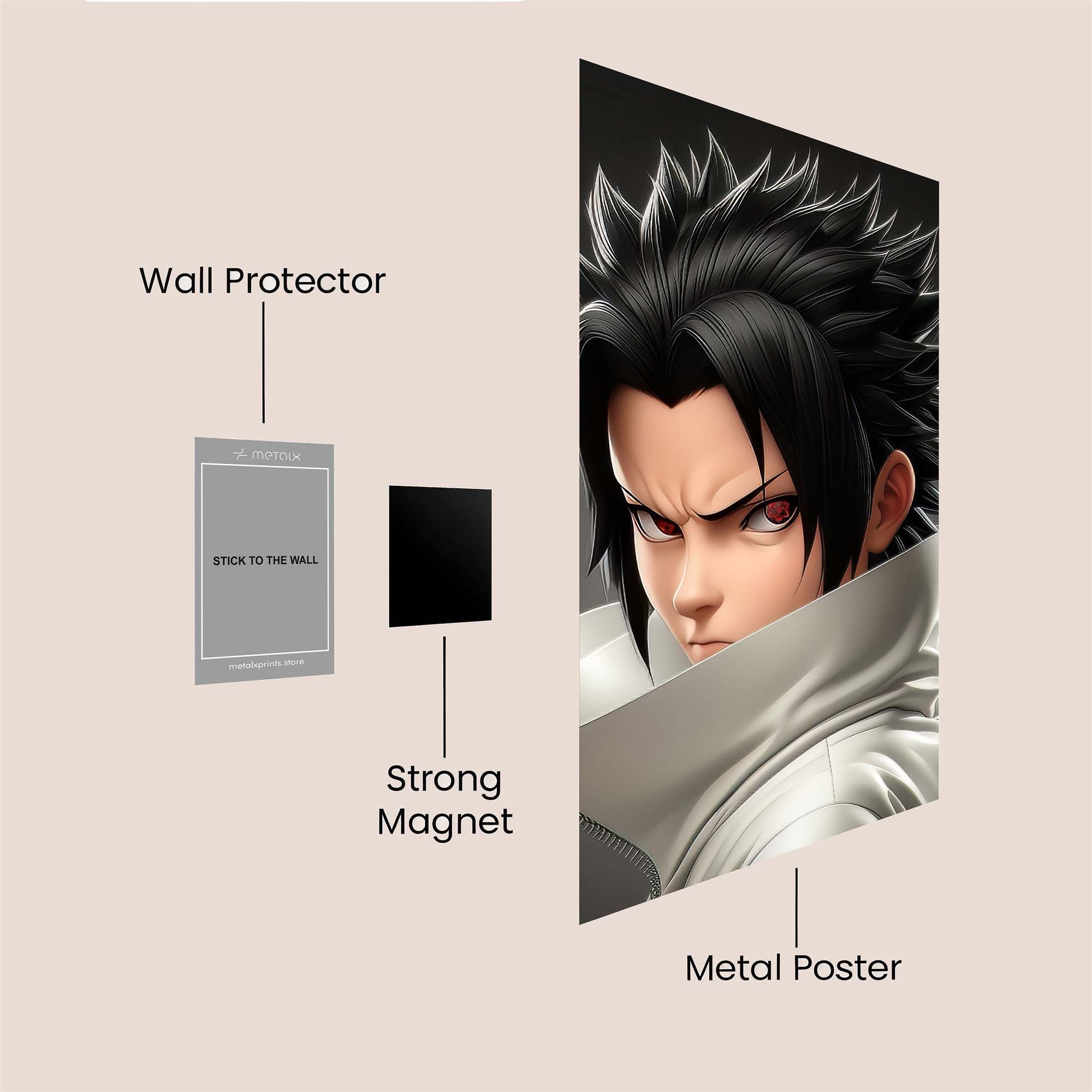 Sasuke Intense Safe Wall Magnetic / M