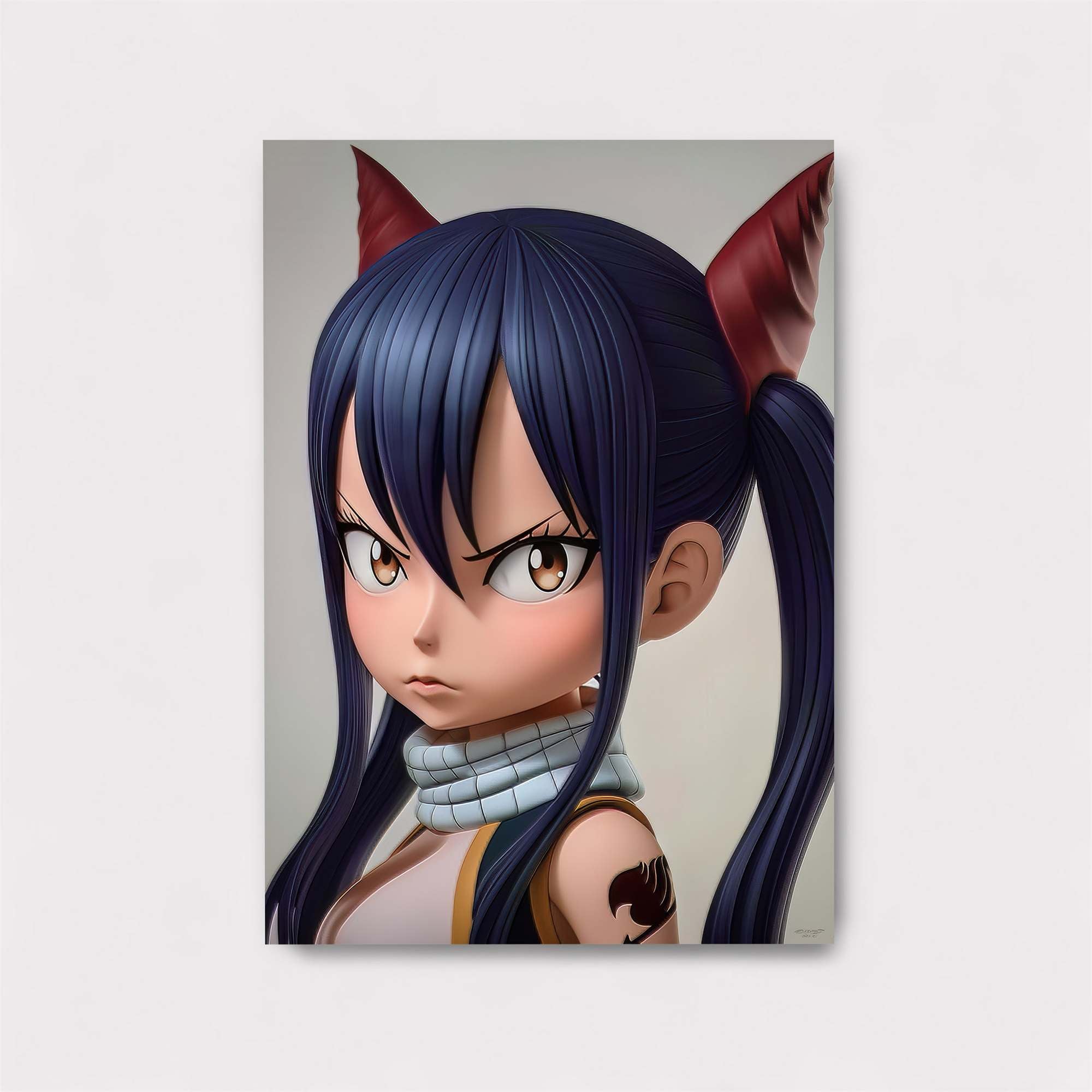 Erza Determined Safe Wall Magnetic / M