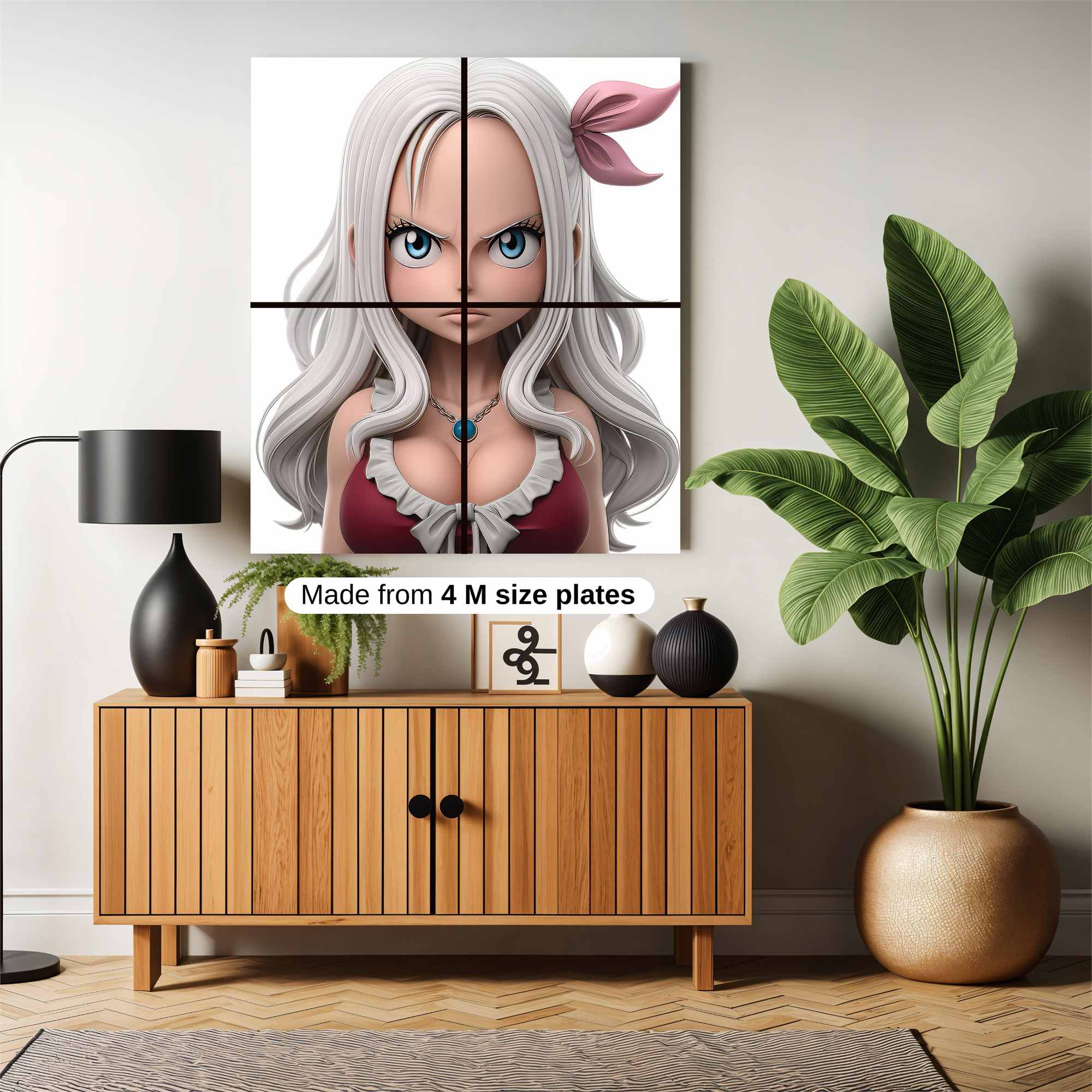 Erza Fierce Safe Wall Magnetic / M