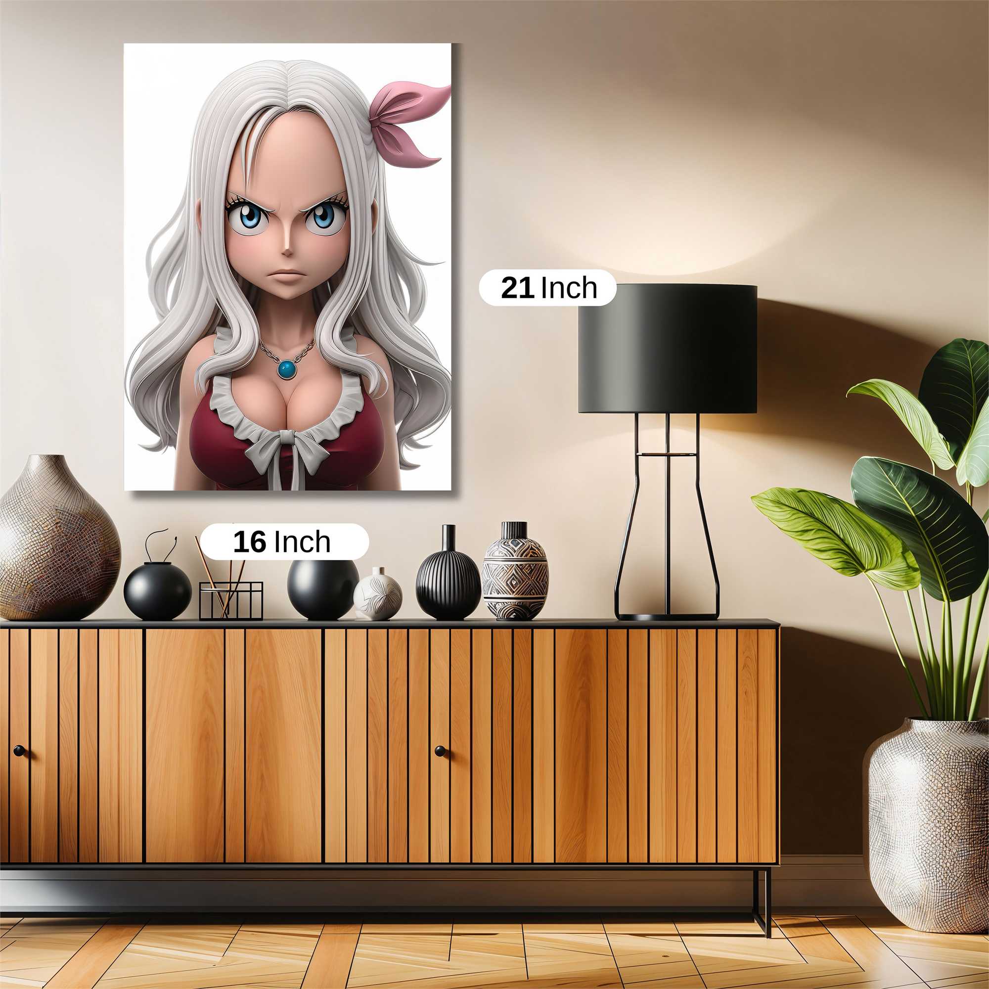 Erza Fierce Safe Wall Magnetic / M