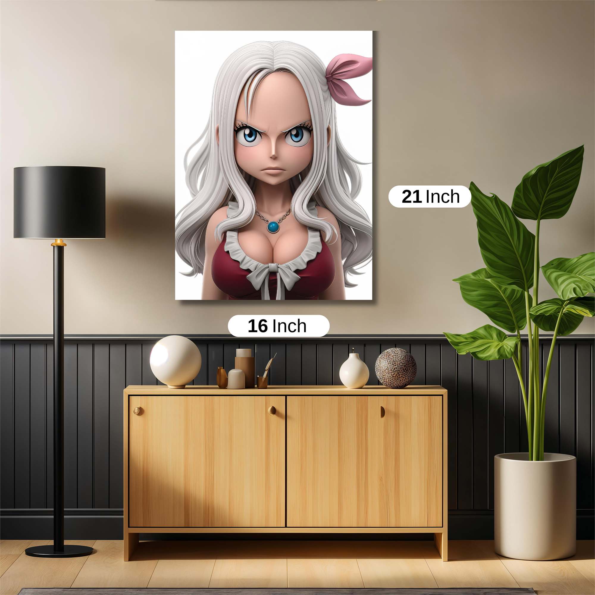 Erza Fierce Safe Wall Magnetic / M