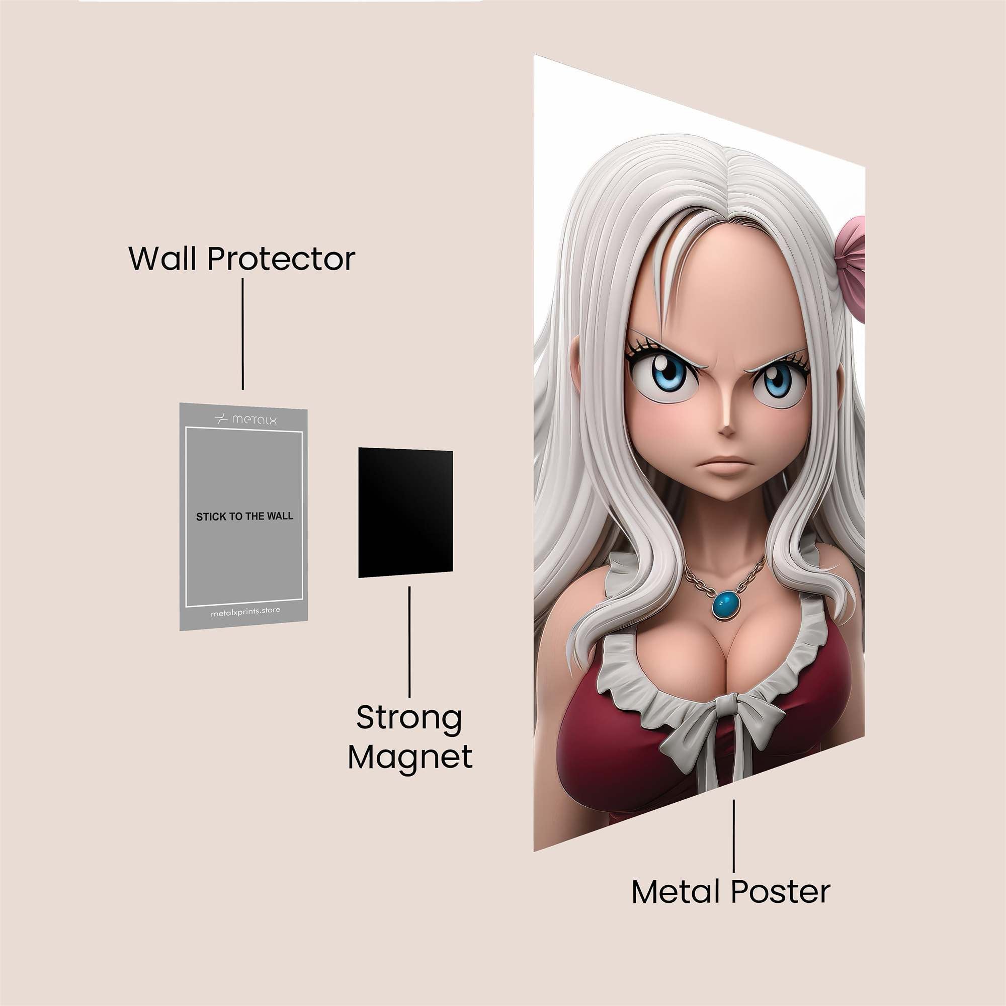 Erza Fierce Safe Wall Magnetic / M