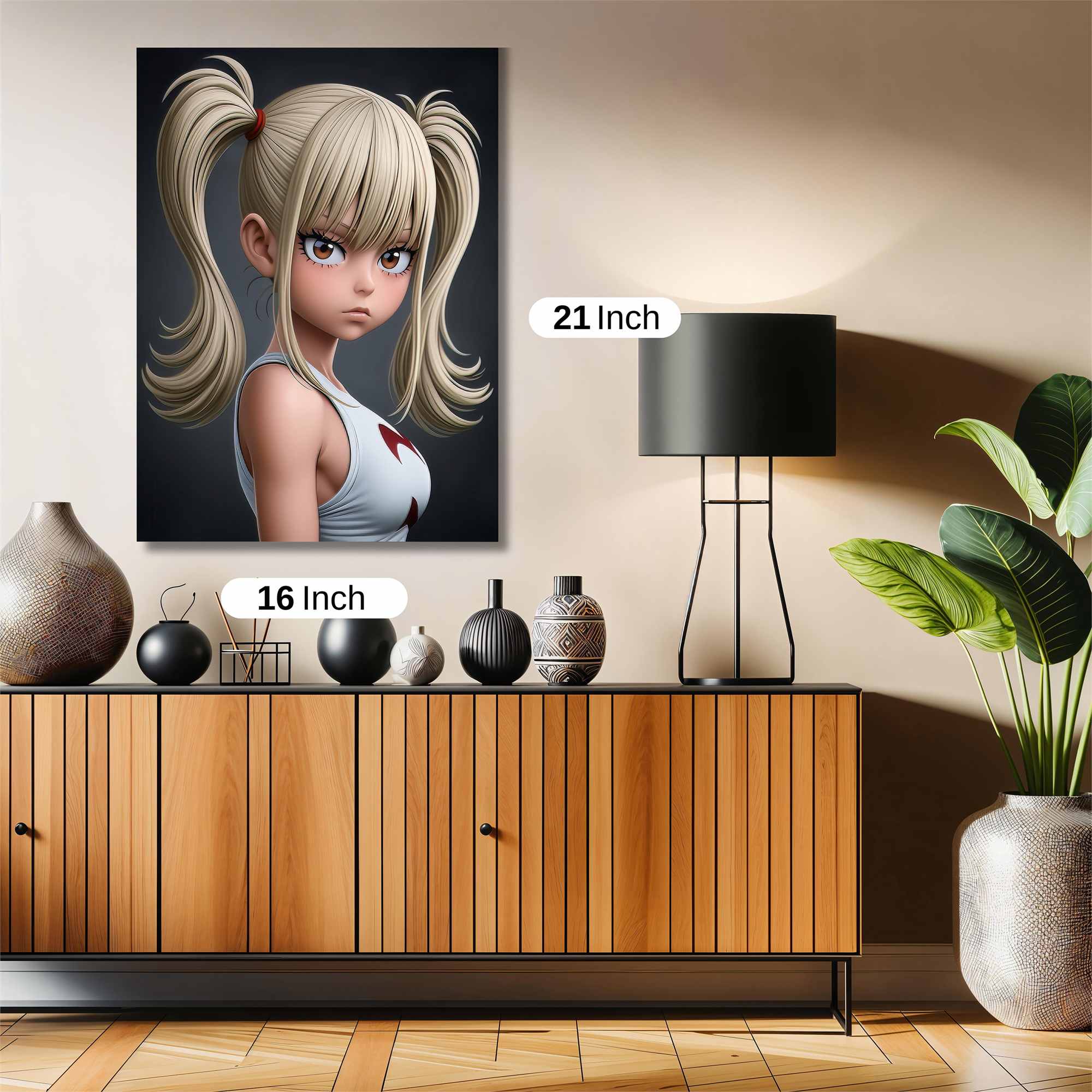 Blonde Pensive Safe Wall Magnetic / M