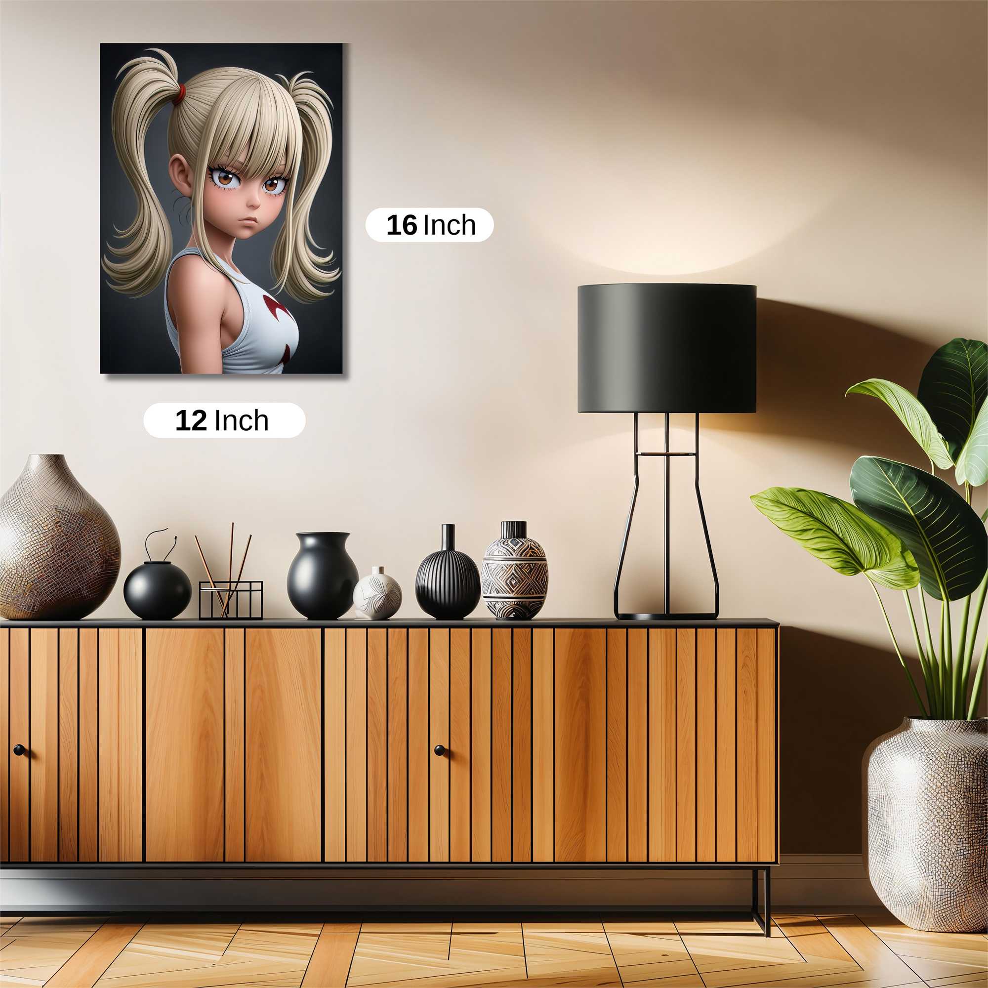 Blonde Pensive Safe Wall Magnetic / M