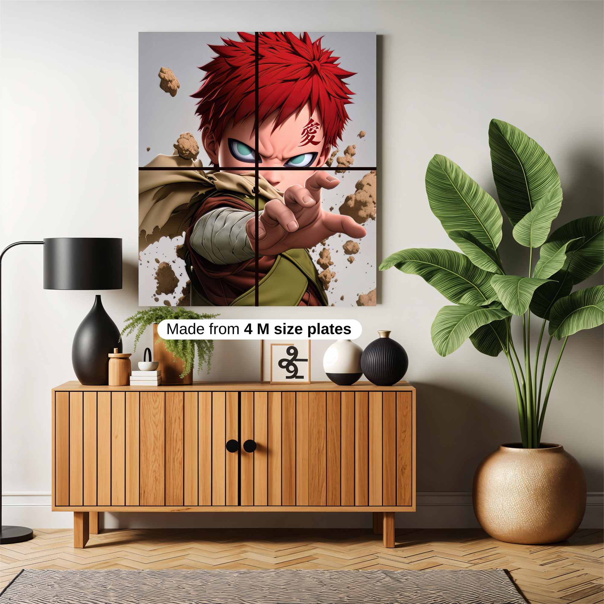 Gaara Fierce Safe Wall Magnetic / M