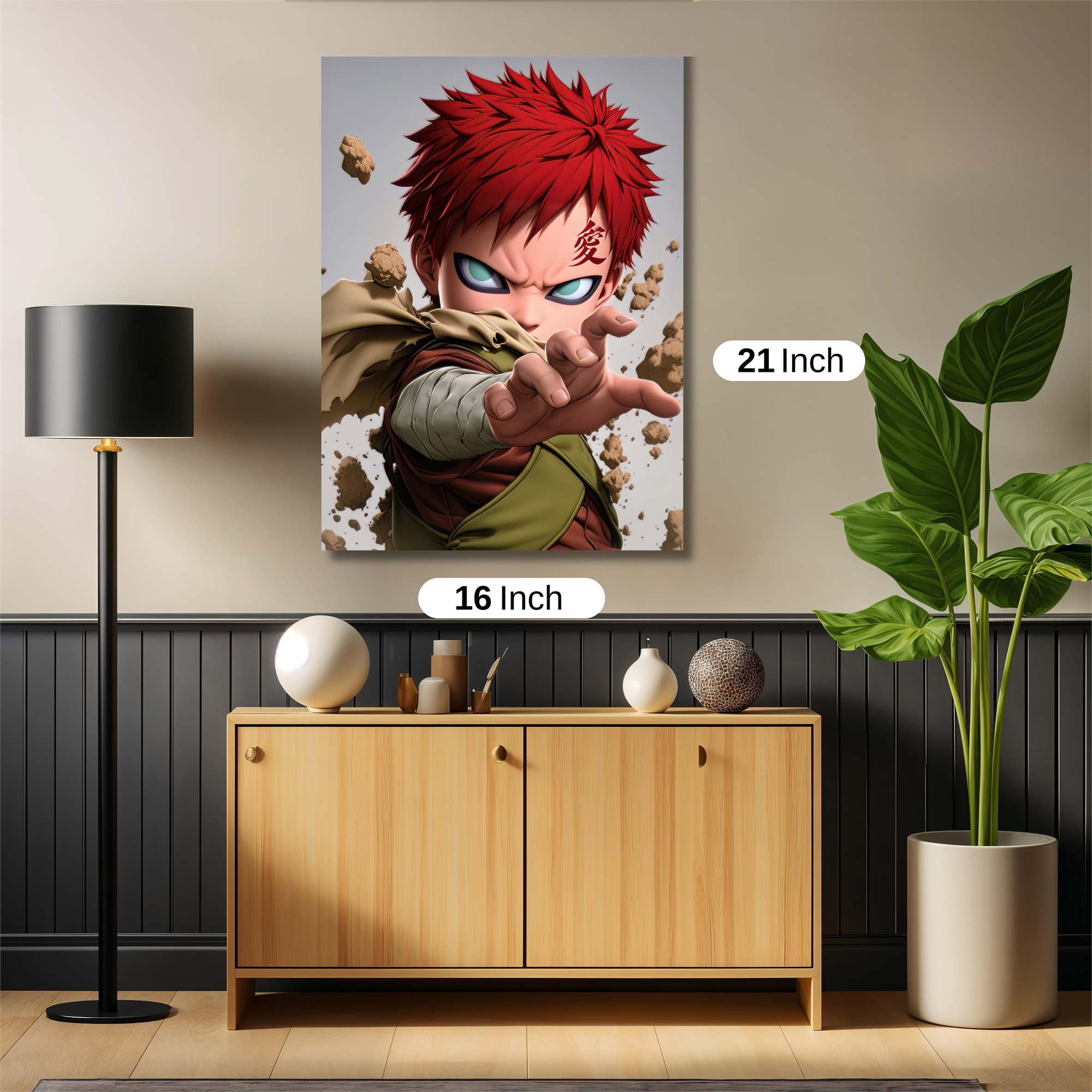 Gaara Fierce Safe Wall Magnetic / M