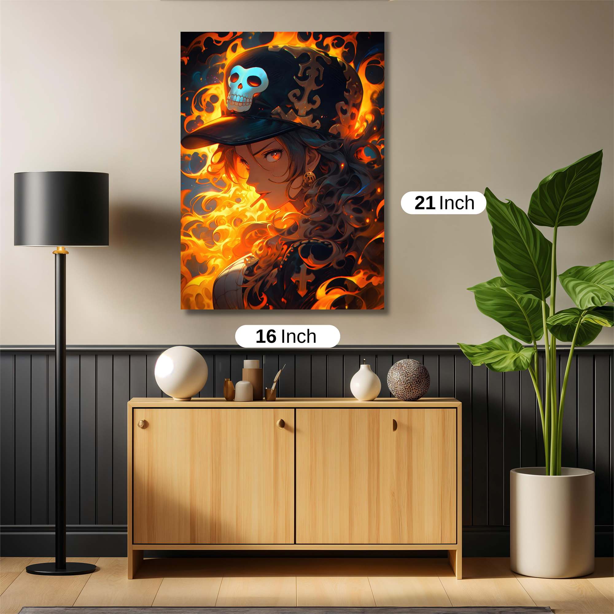 FlameQueen Safe Wall Magnetic / M