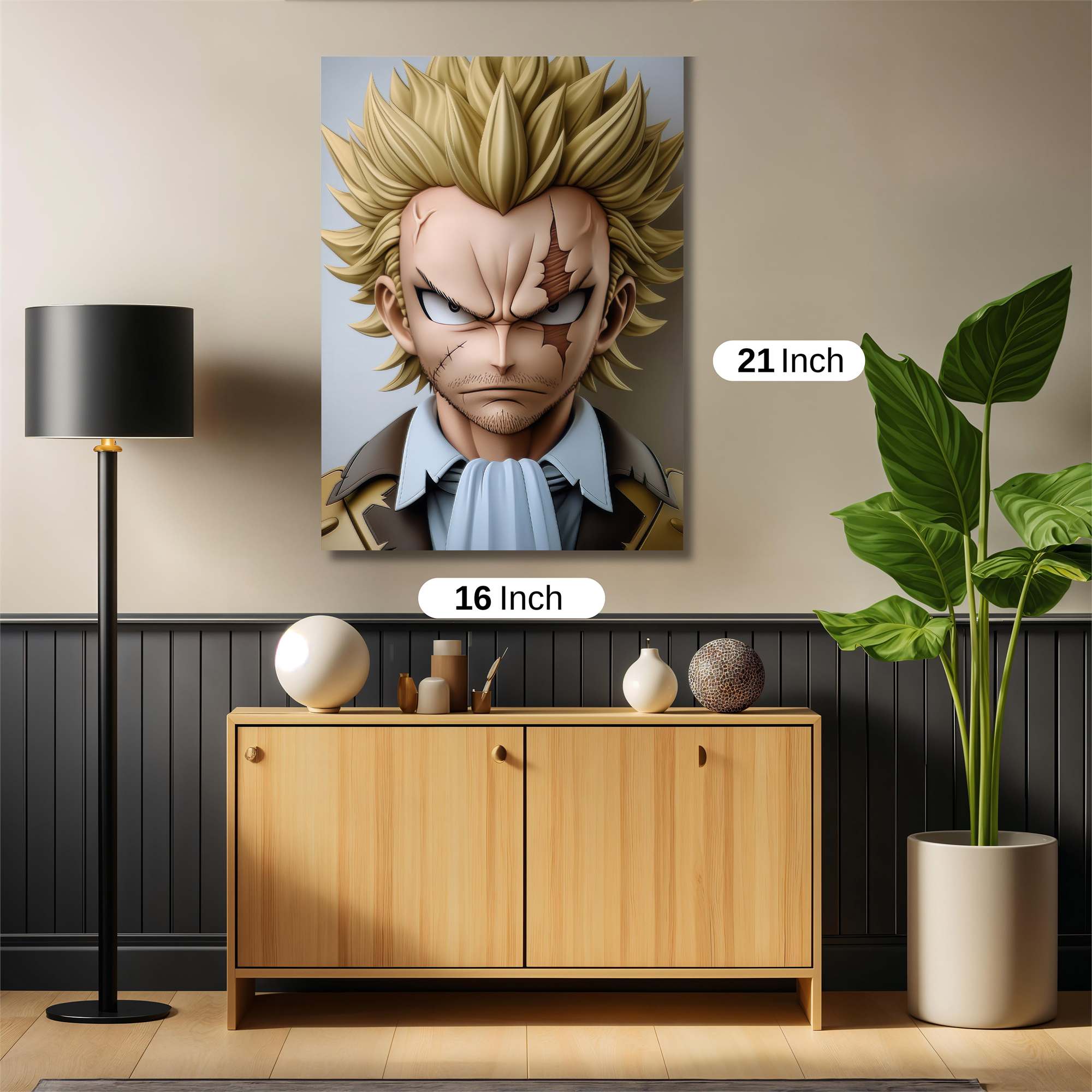 Grimmjow Ferocious Safe Wall Magnetic / M