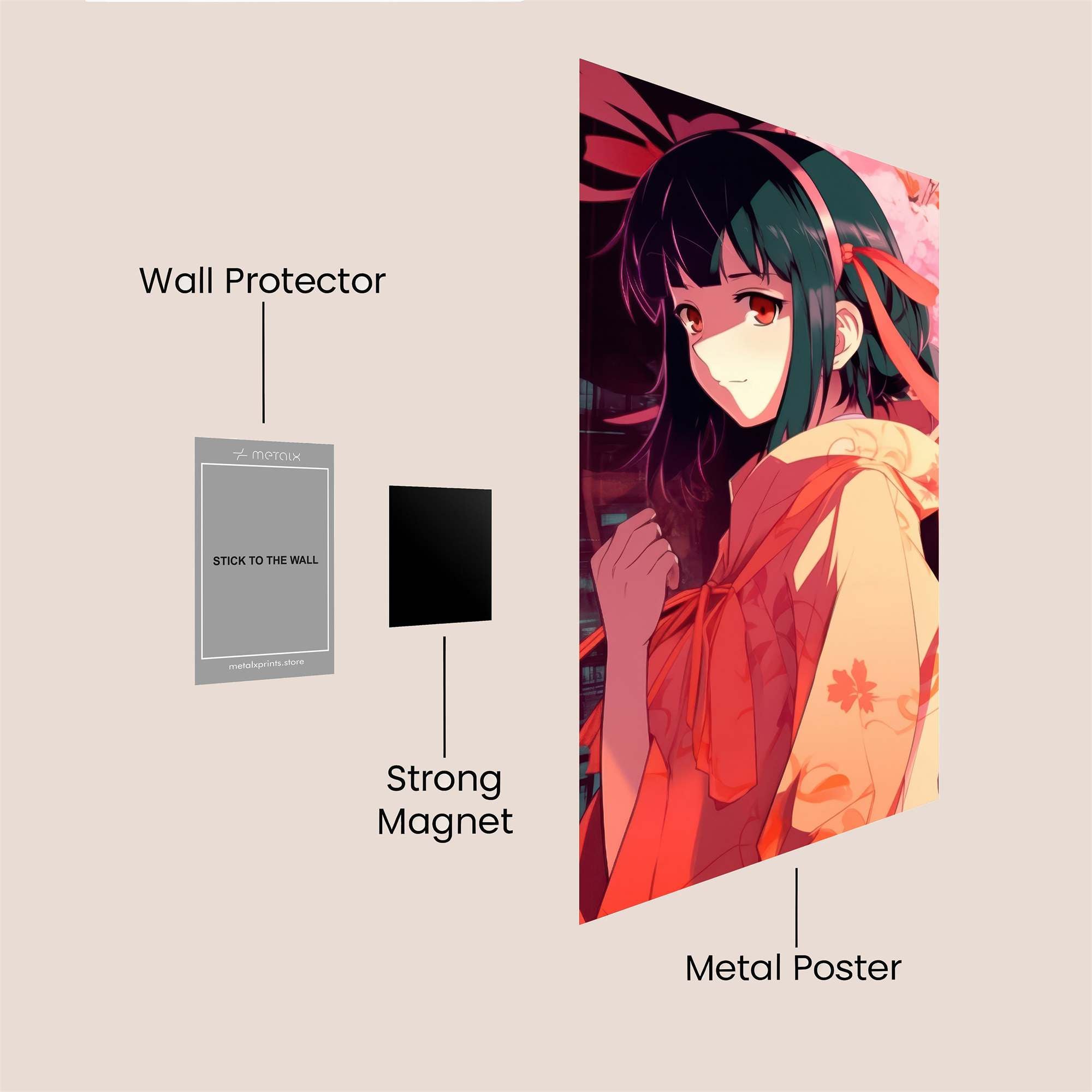 Miko Serenity Safe Wall Magnetic / M