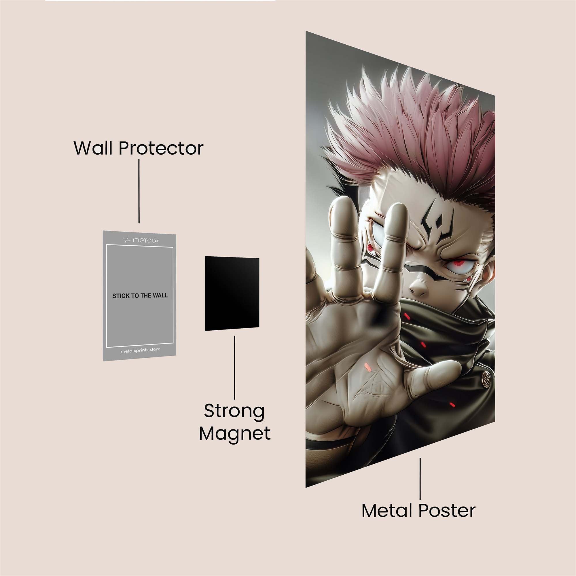 Yuji Defiant Safe Wall Magnetic / M