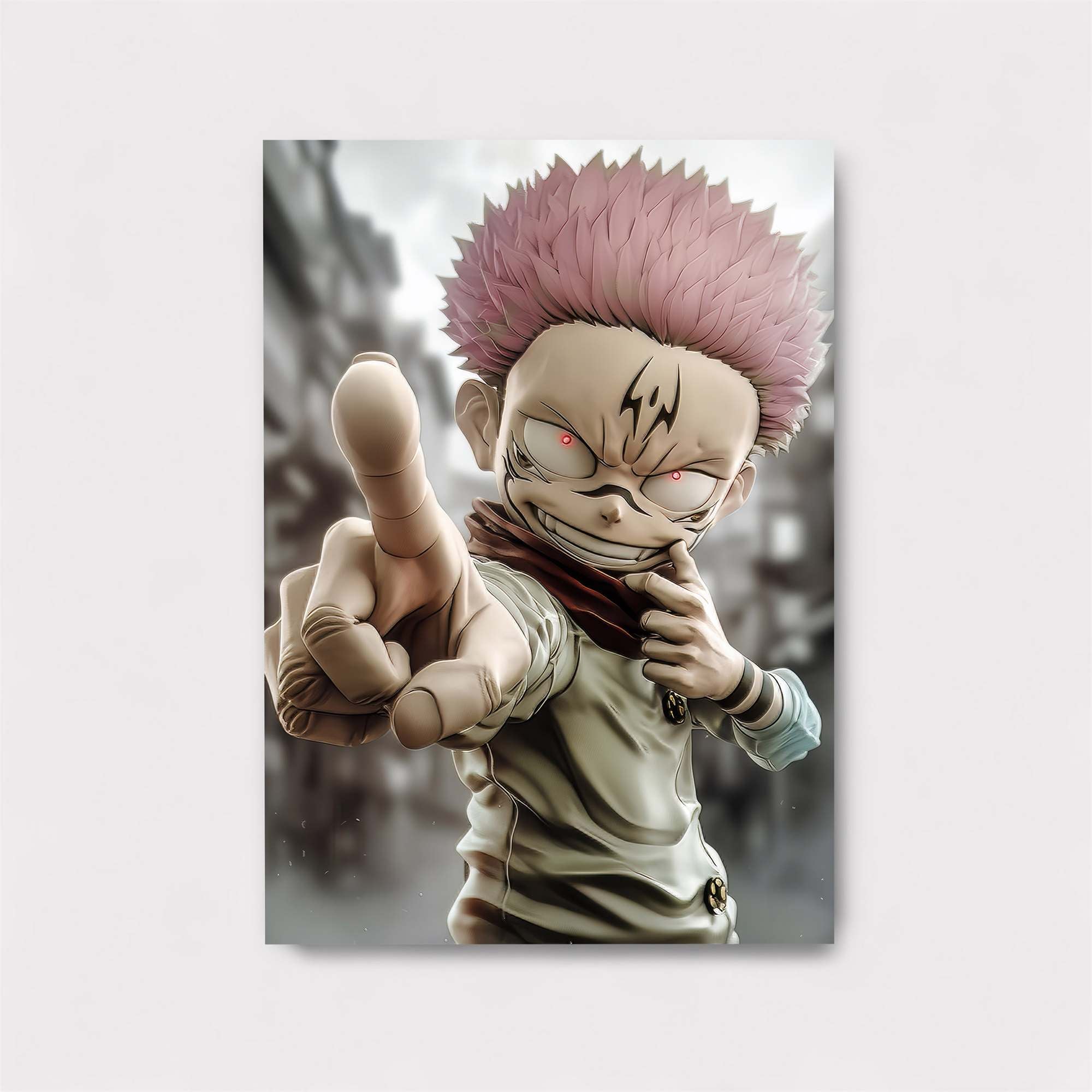 Sukuna Sinister Safe Wall Magnetic / M