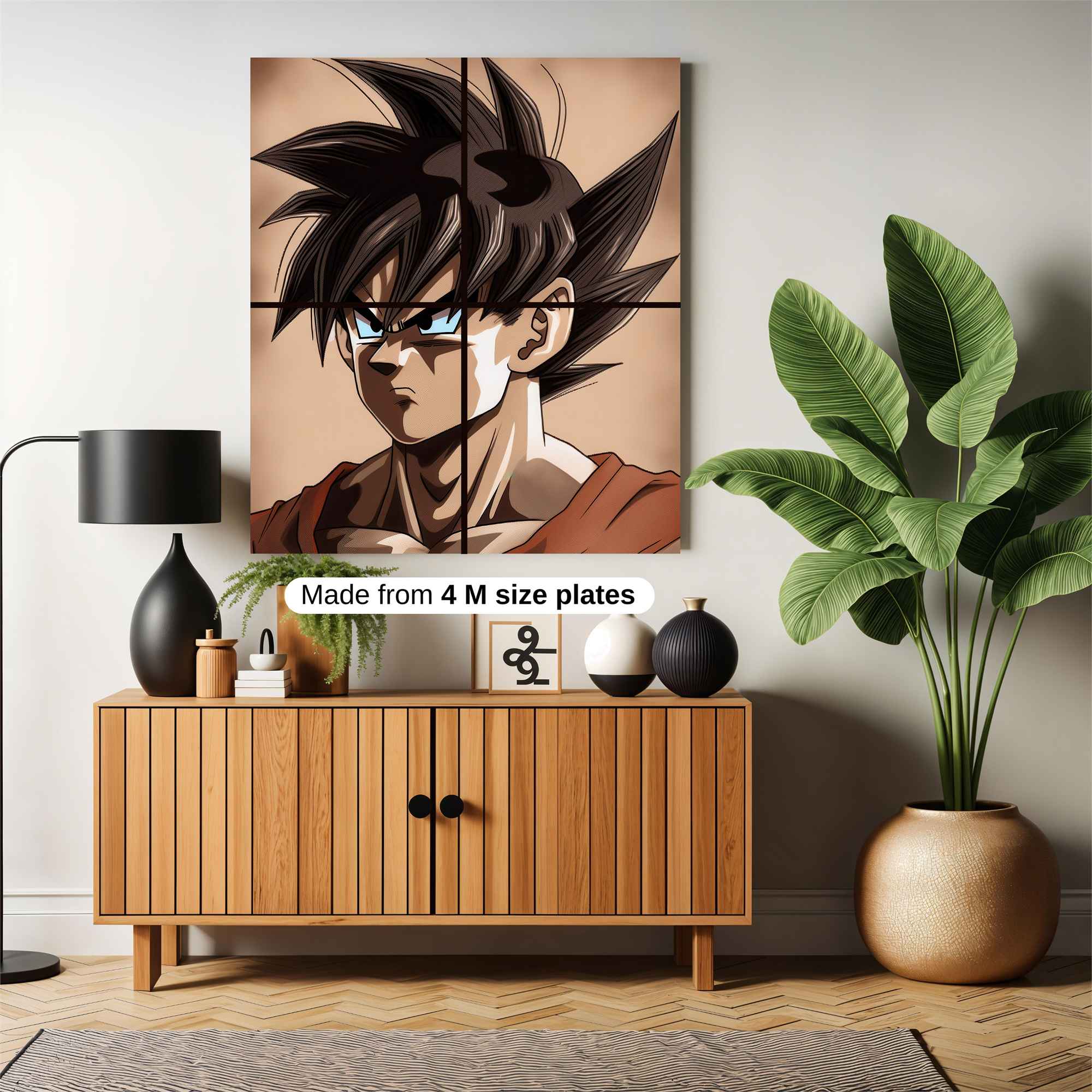 Goku Resolute Safe Wall Magnetic / M