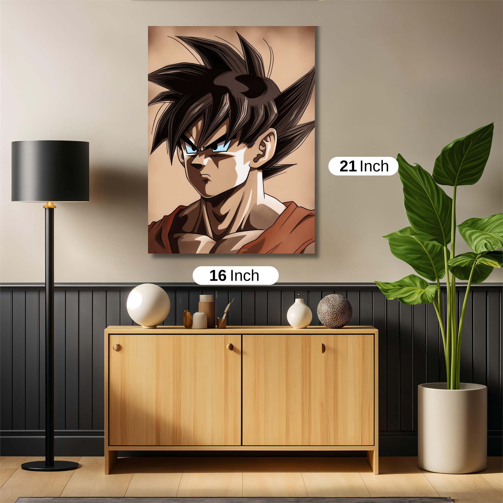 Goku Resolute Safe Wall Magnetic / M
