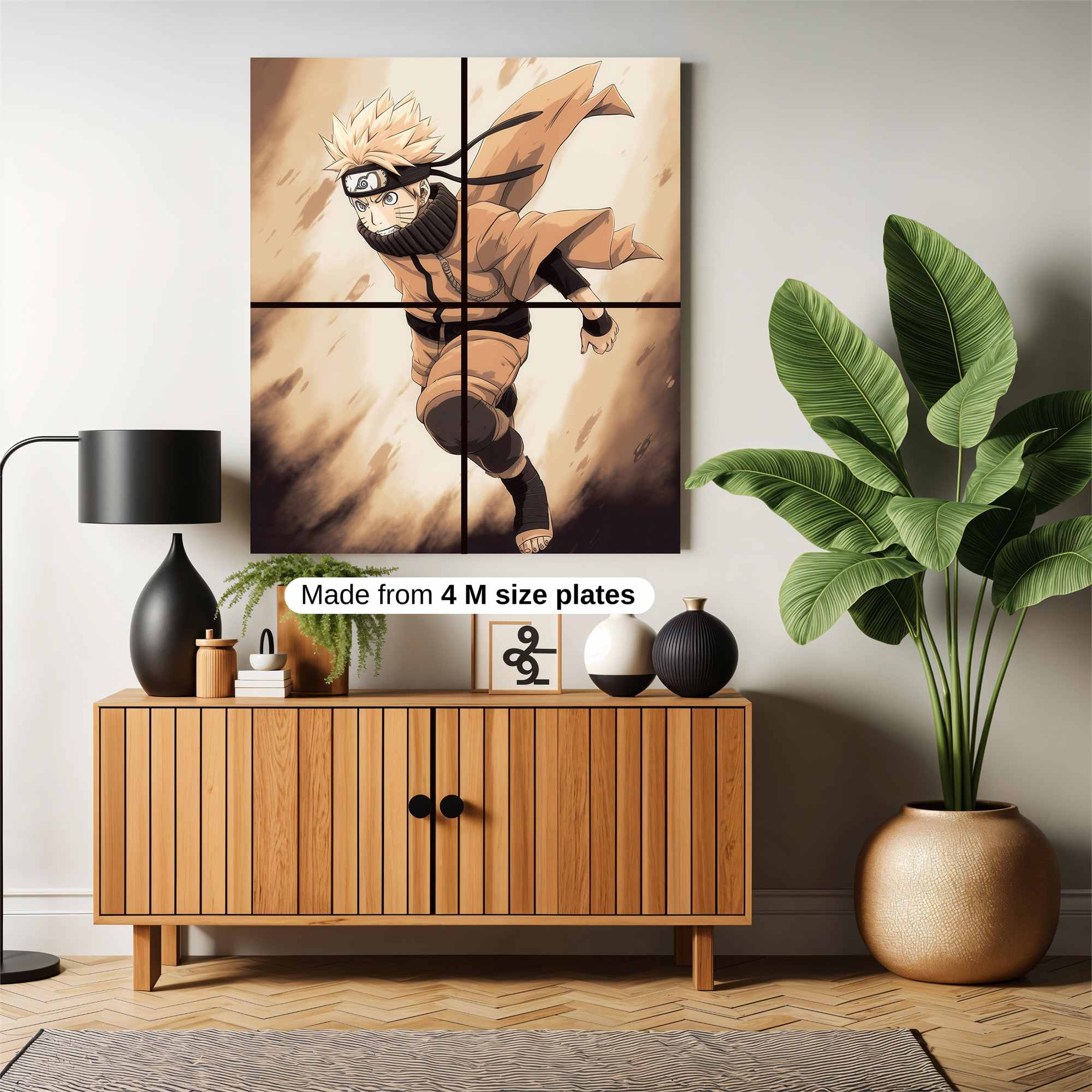 Naruto Resolute Safe Wall Magnetic / M