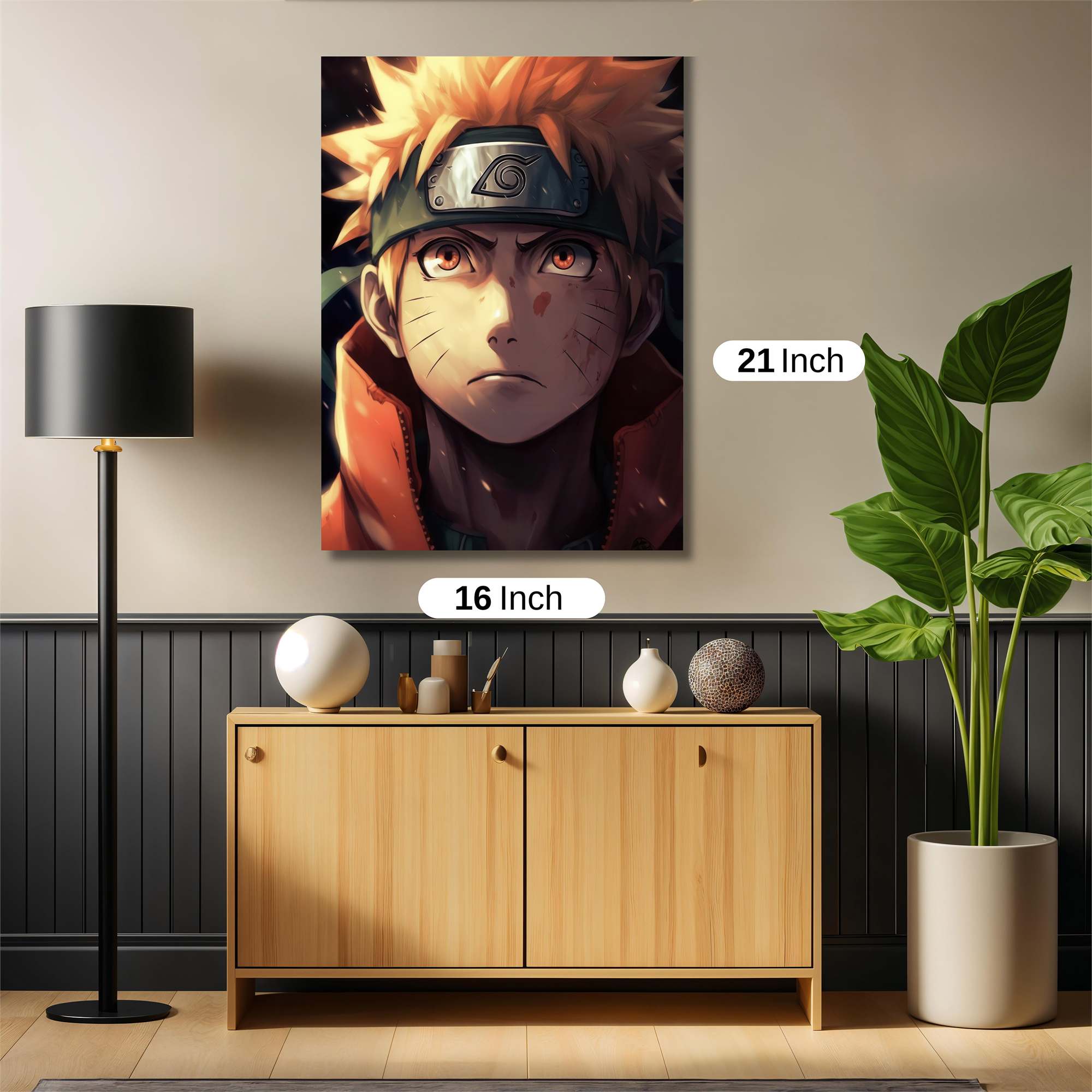 Naruto Resolute Safe Wall Magnetic / M