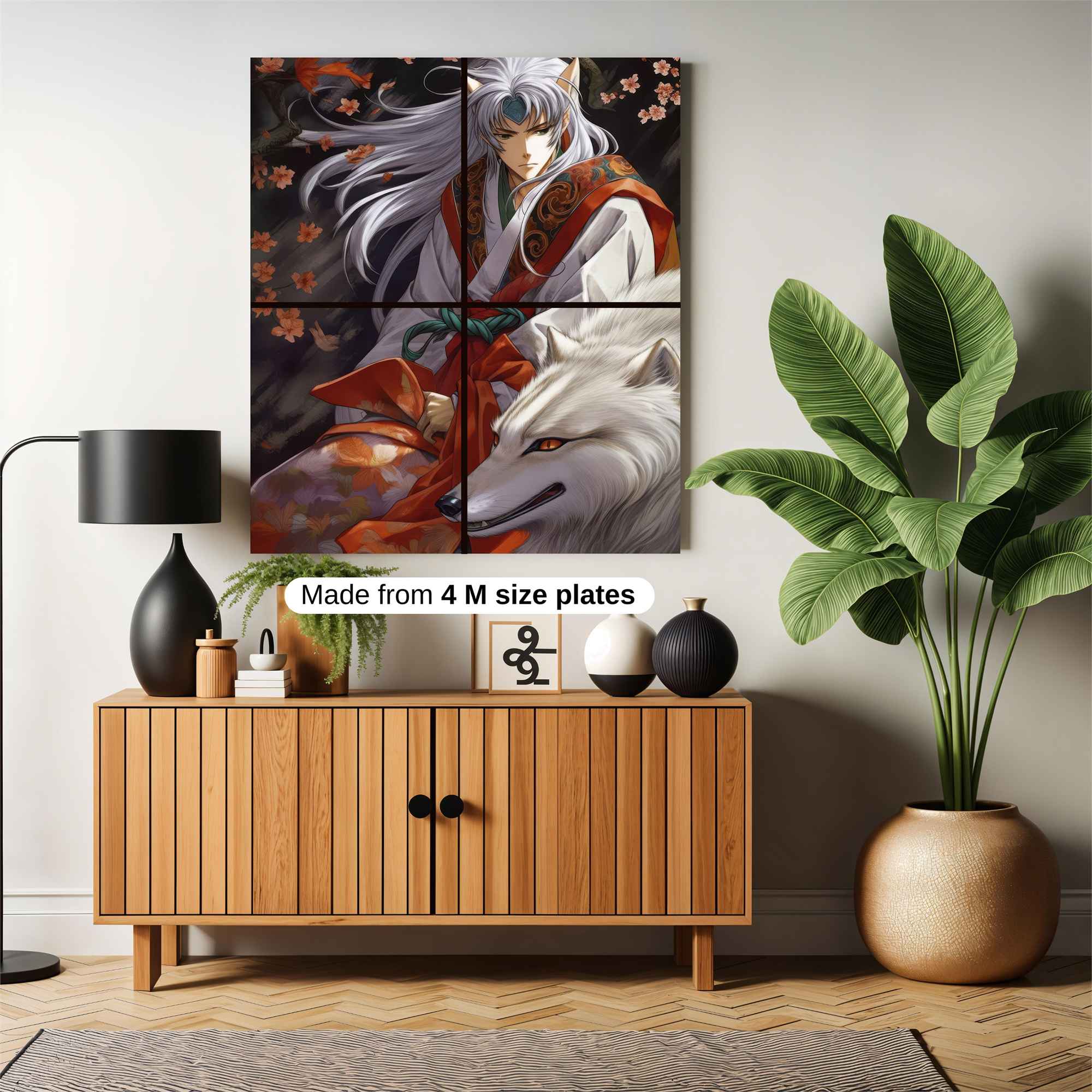 Sesshomaru Serene Safe Wall Magnetic / M