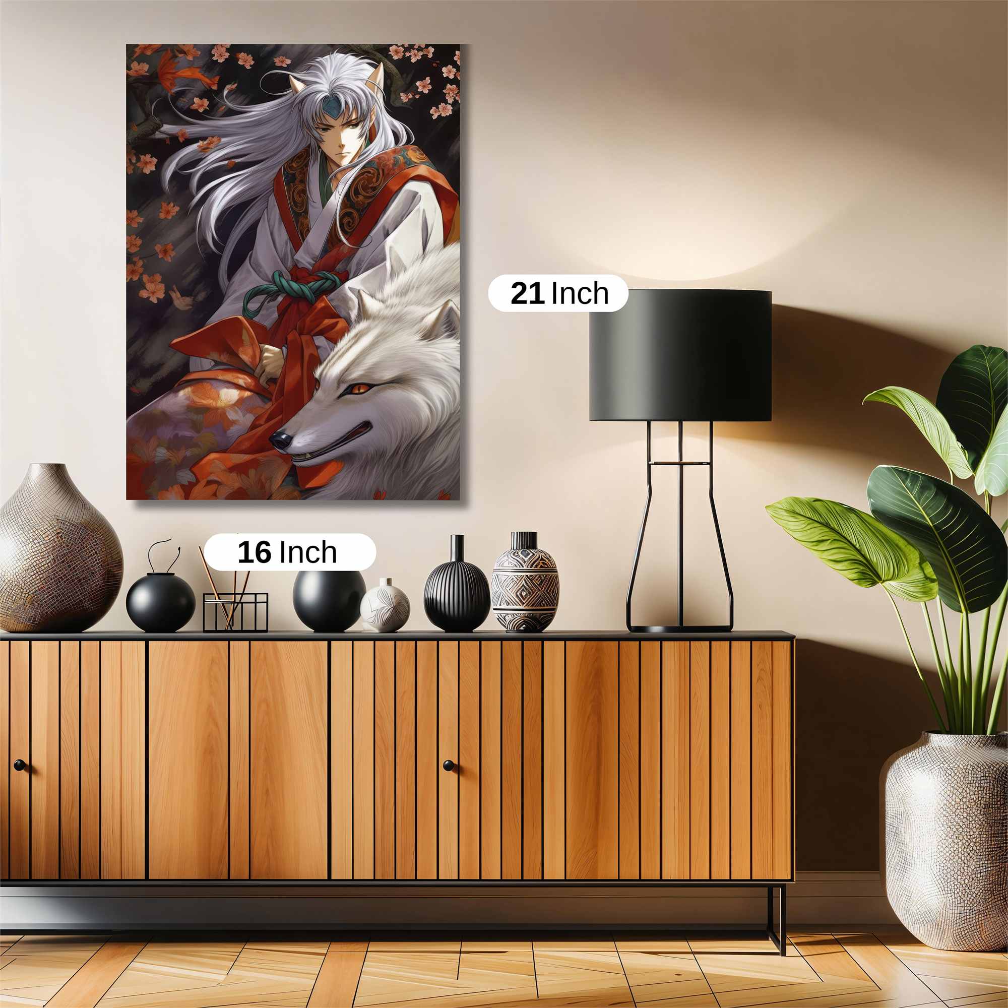 Sesshomaru Serene Safe Wall Magnetic / M