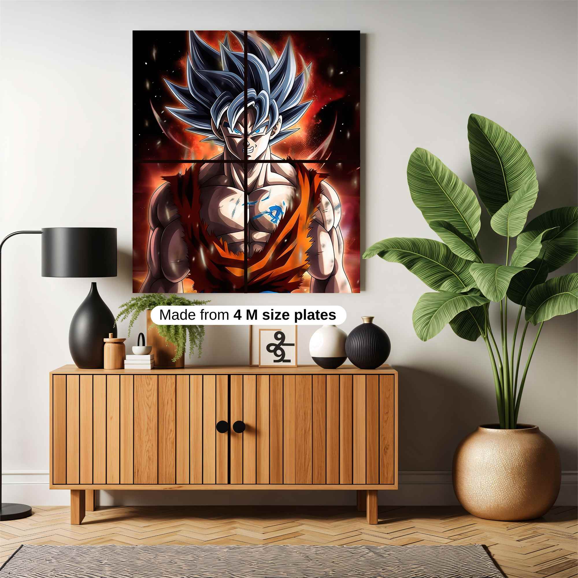 Goku Fierce Safe Wall Magnetic / M