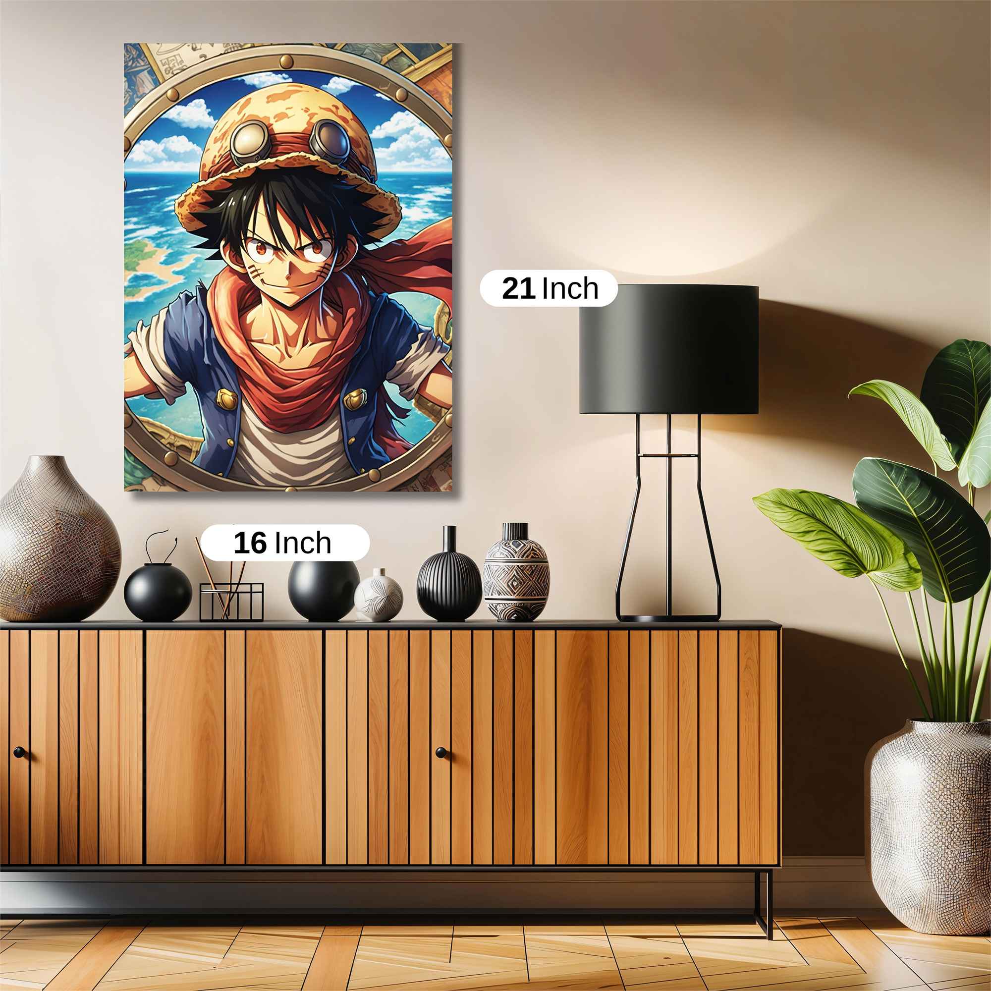 Luffy Adventurous Safe Wall Magnetic / M