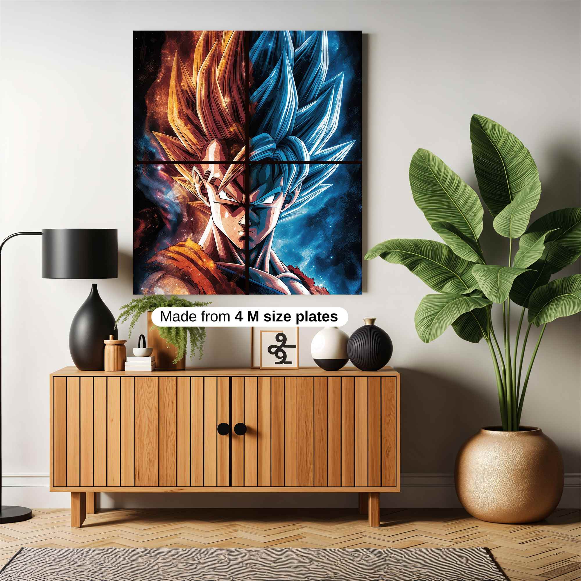 Goku Duality Safe Wall Magnetic / M