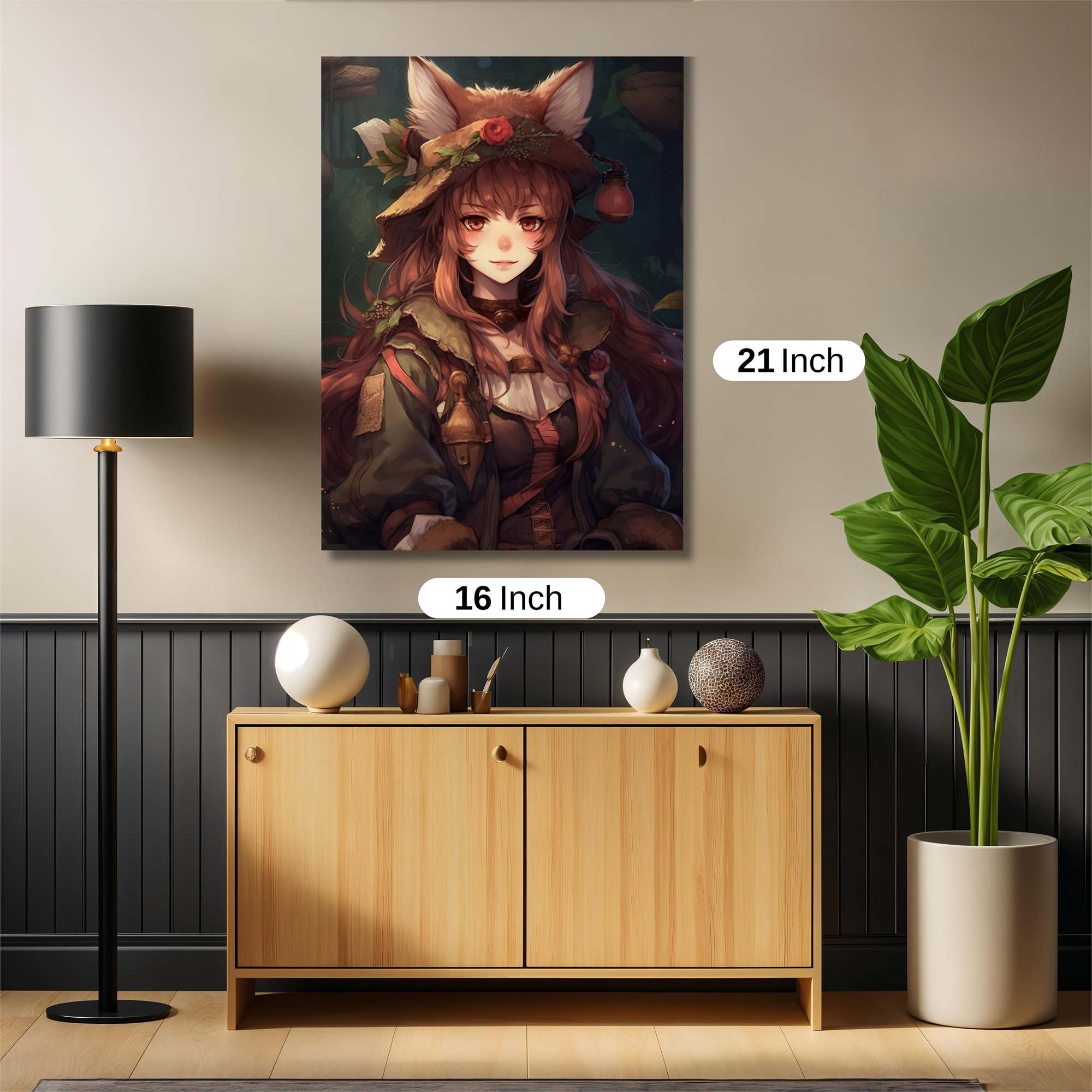 Fox Enchantress Safe Wall Magnetic / M