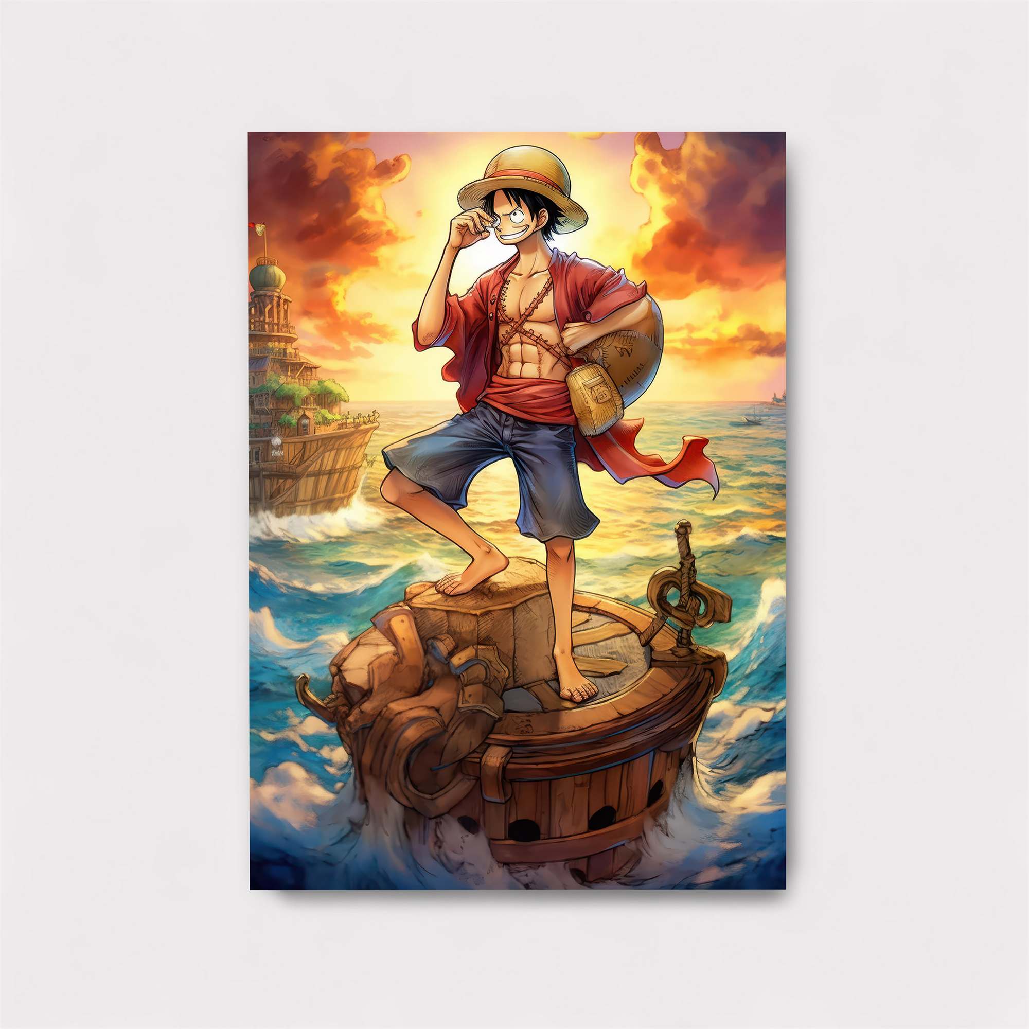 Luffy Radiant Safe Wall Magnetic / M