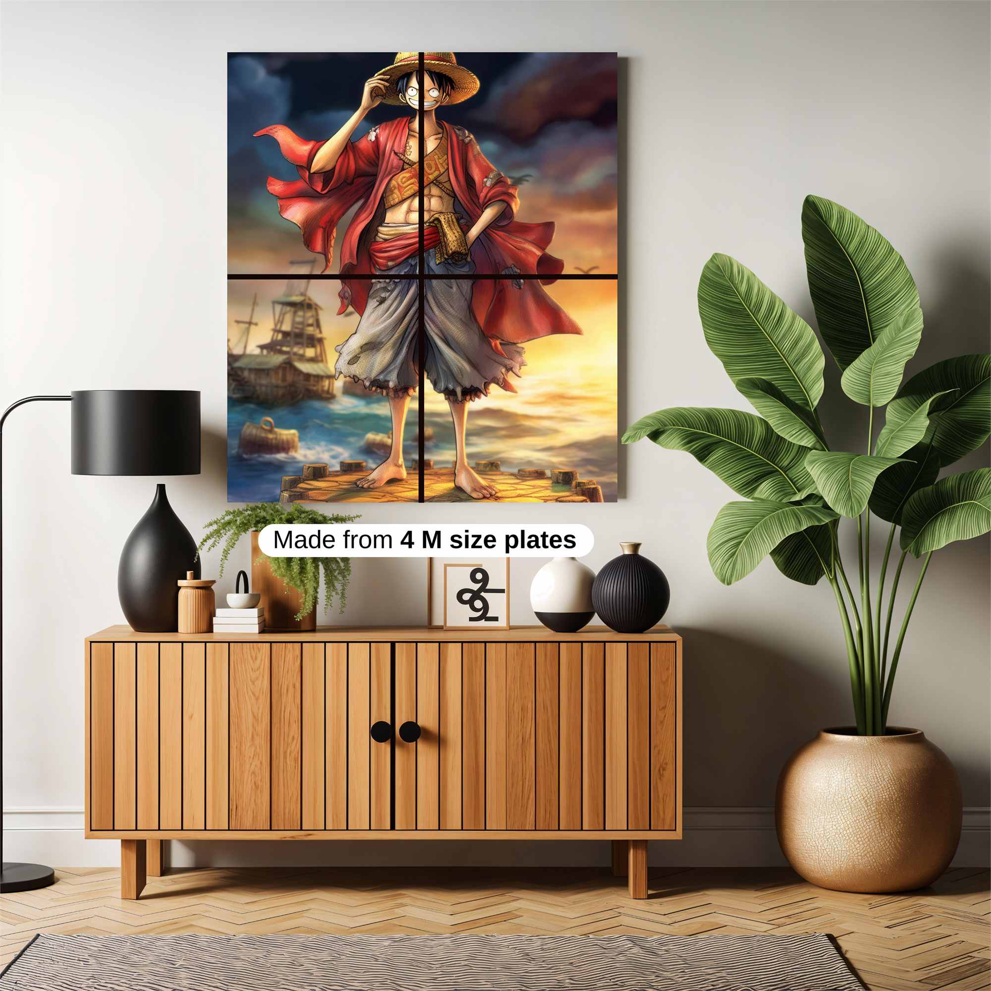 Luffy Resolute Safe Wall Magnetic / M