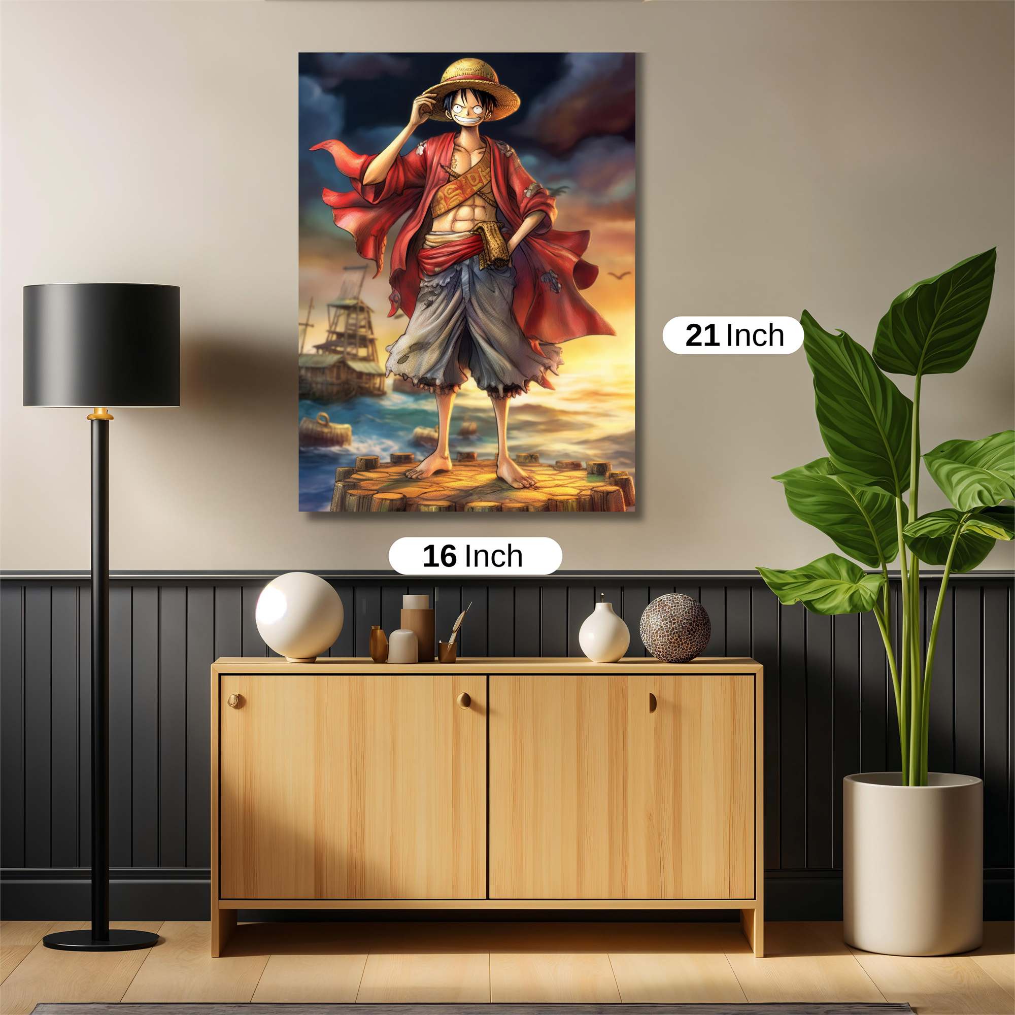 Luffy Resolute Safe Wall Magnetic / M