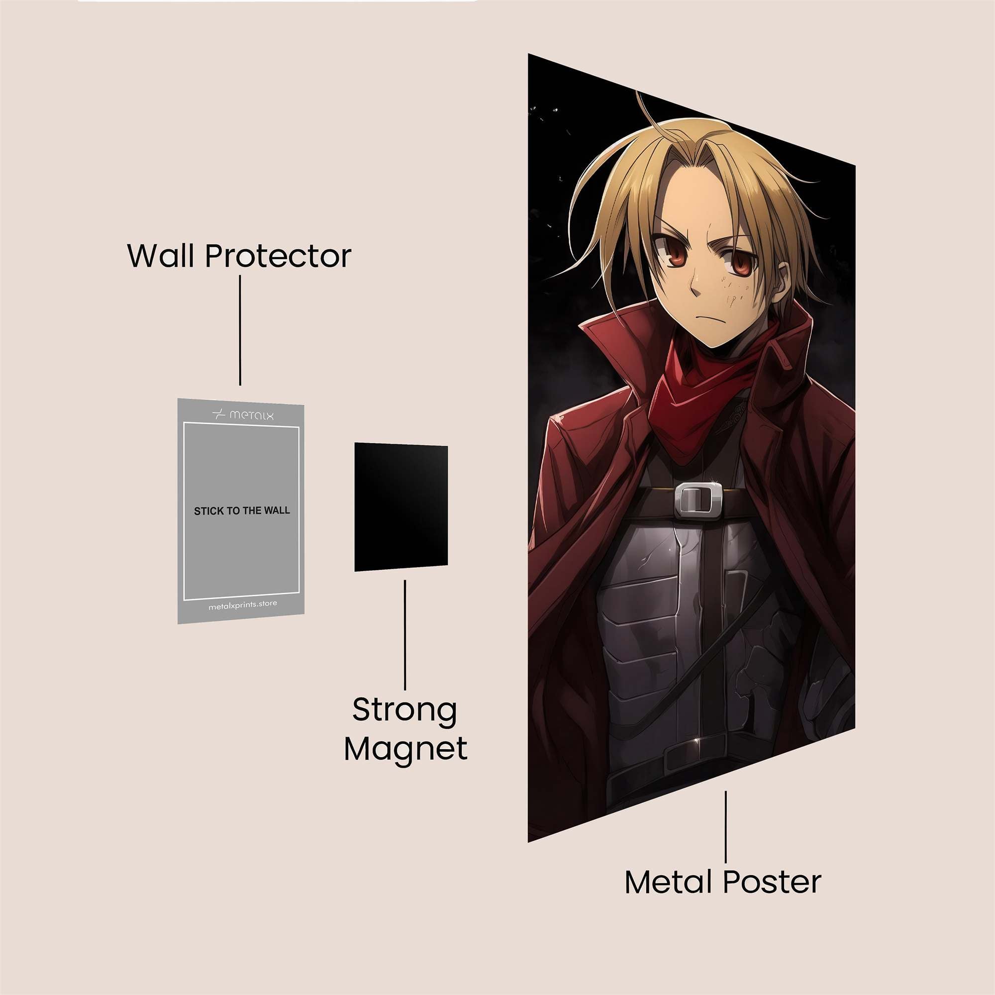 Jean Somber Safe Wall Magnetic / M