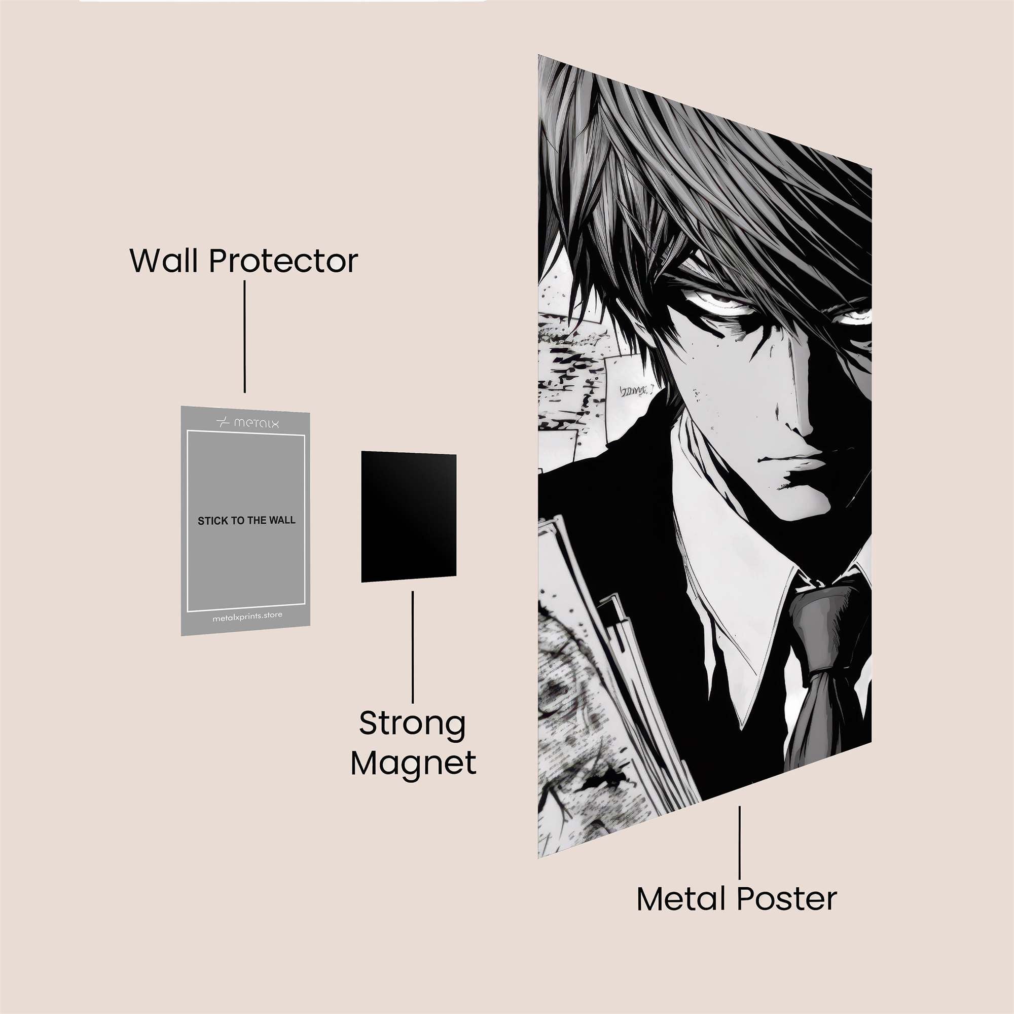 Light Intense Safe Wall Magnetic / M