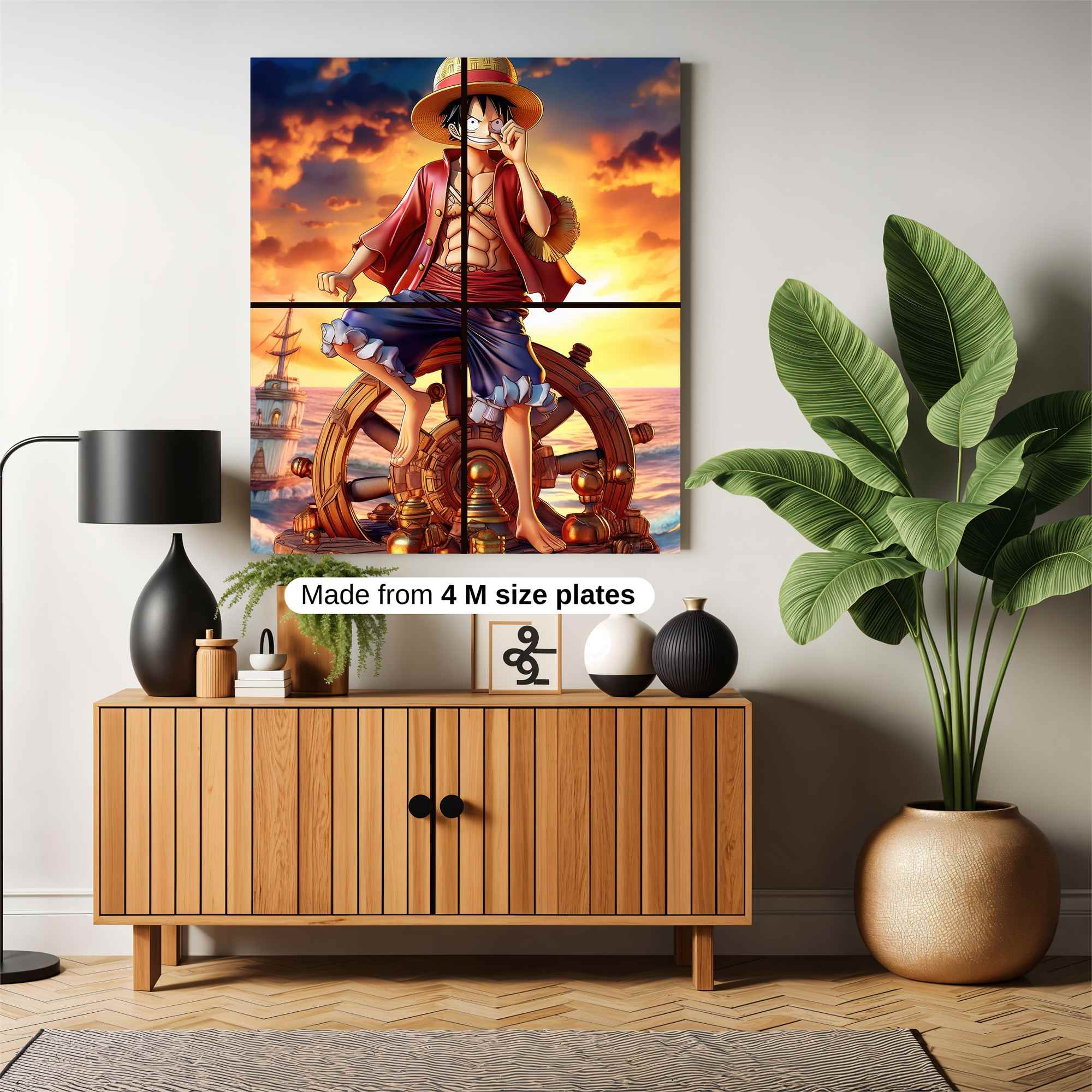 Luffy Adventurous Safe Wall Magnetic / M