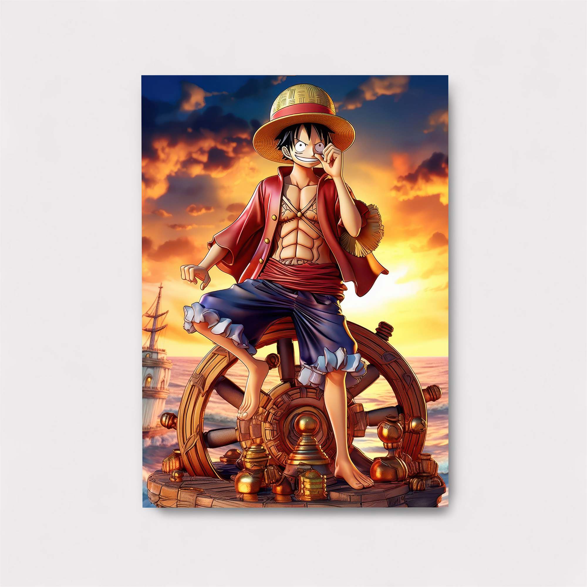 Luffy Adventurous Safe Wall Magnetic / M