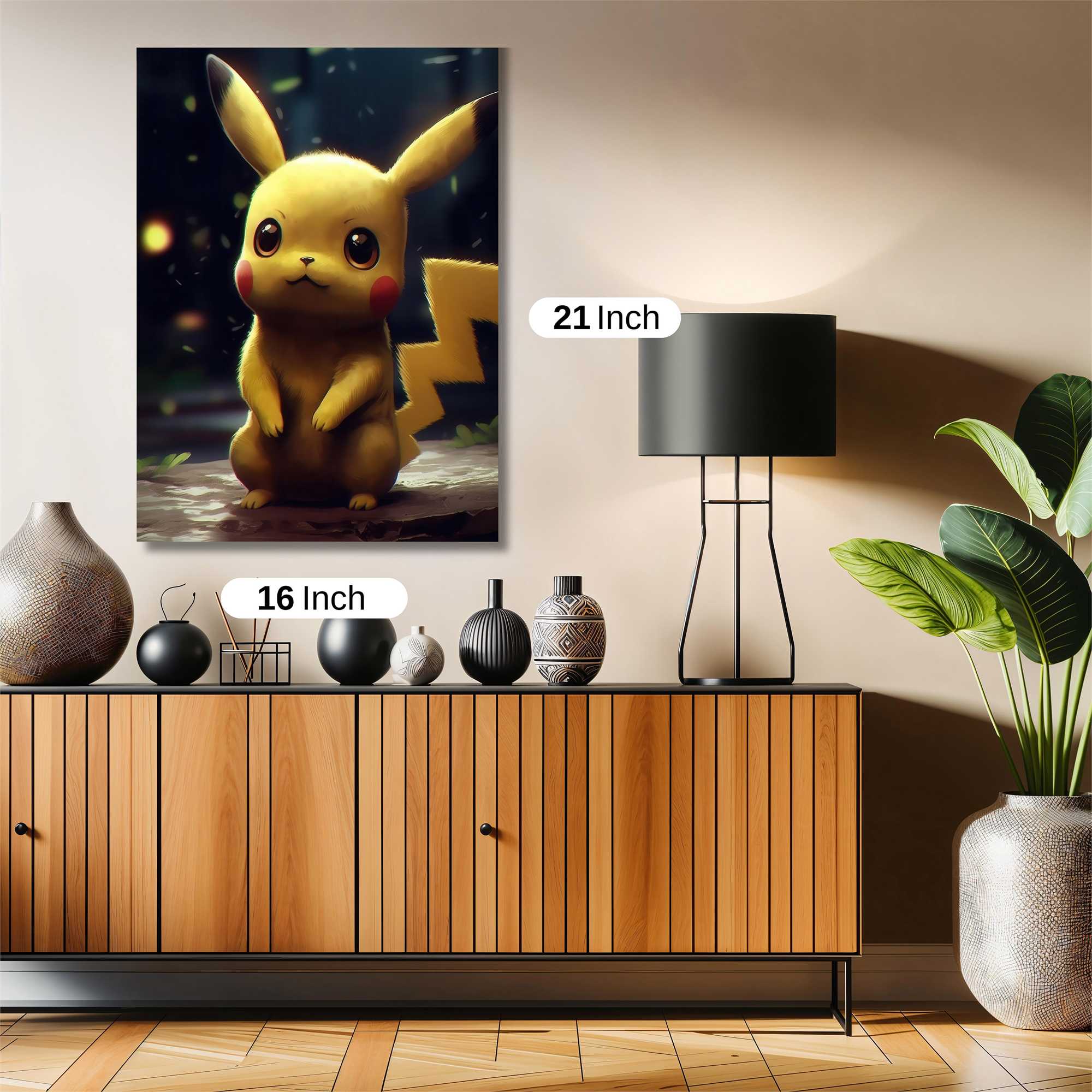 Pikachu Wonder Safe Wall Magnetic / M