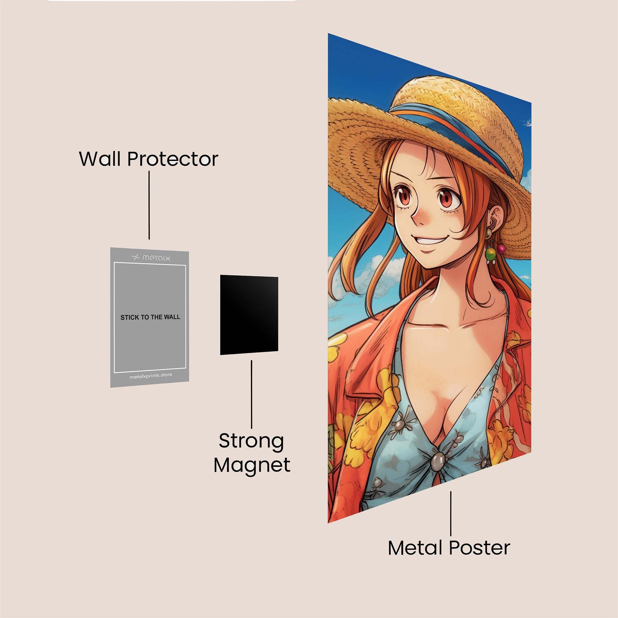 Nami Blissful Safe Wall Magnetic / M