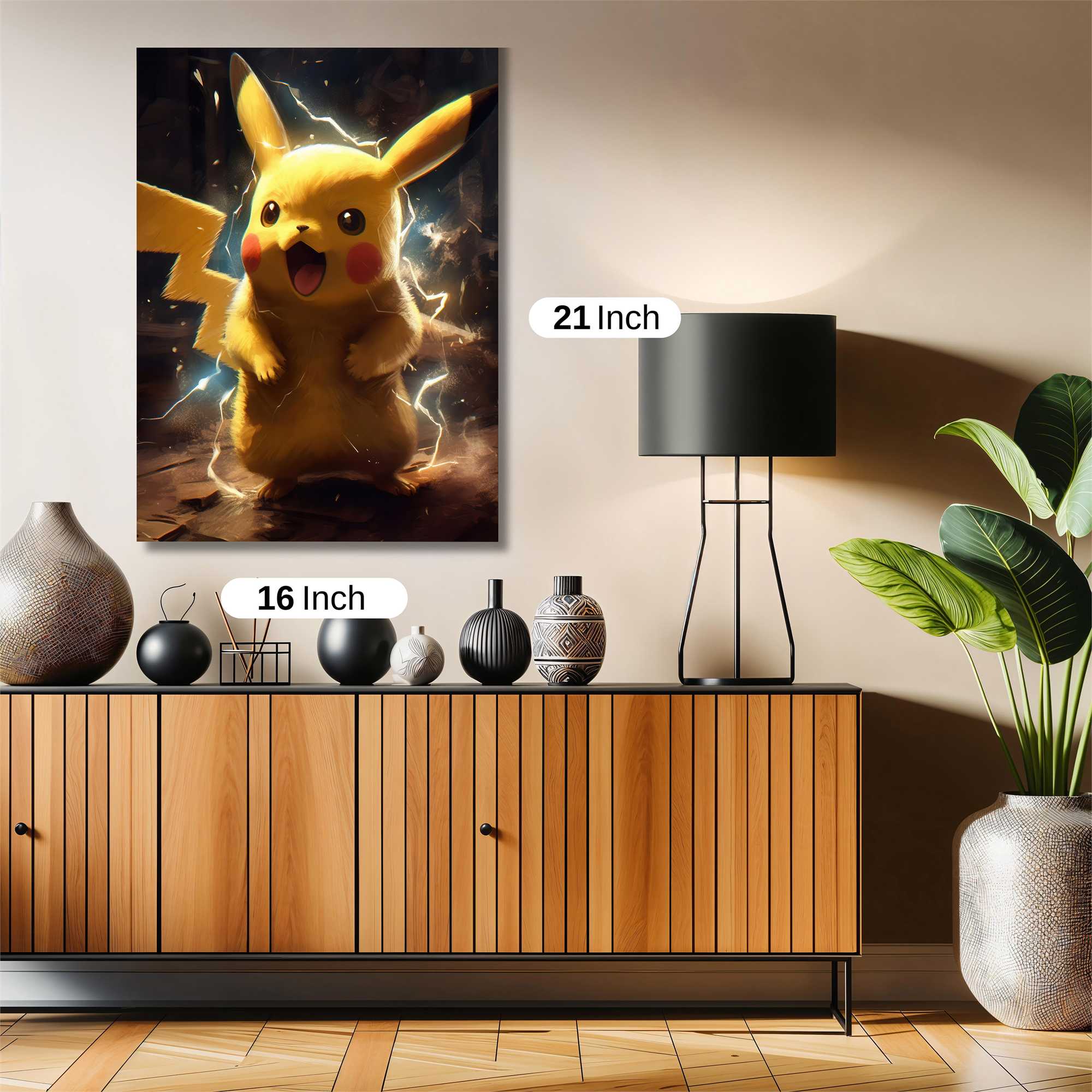 Pikachu Zest Safe Wall Magnetic / M