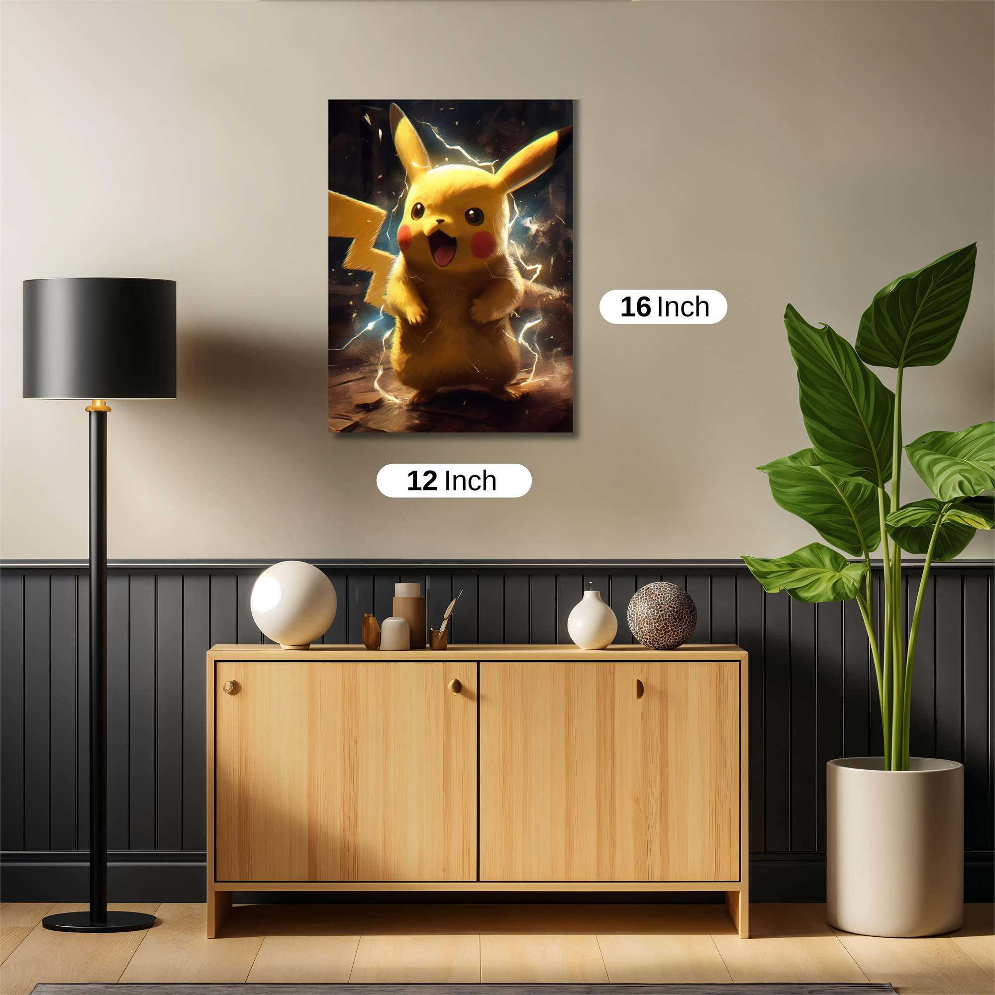 Pikachu Zest Safe Wall Magnetic / M