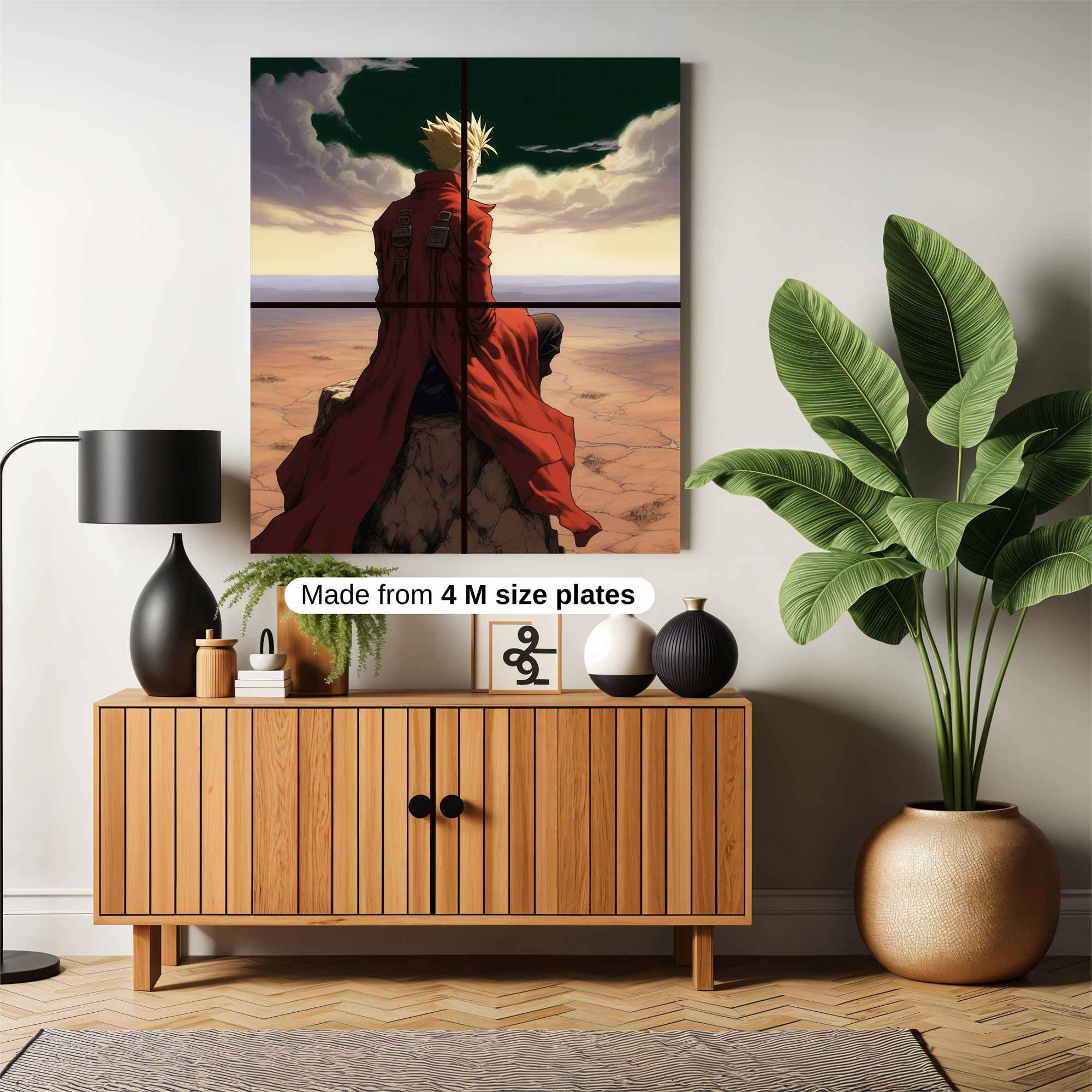 Vash Reflective Safe Wall Magnetic / M