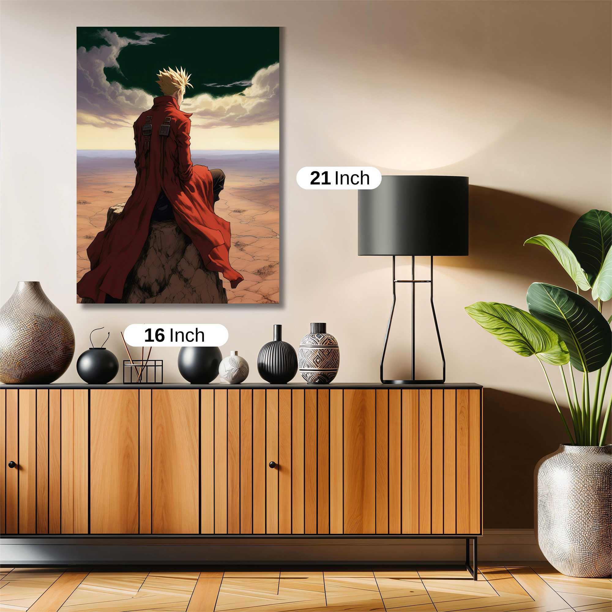 Vash Reflective Safe Wall Magnetic / M