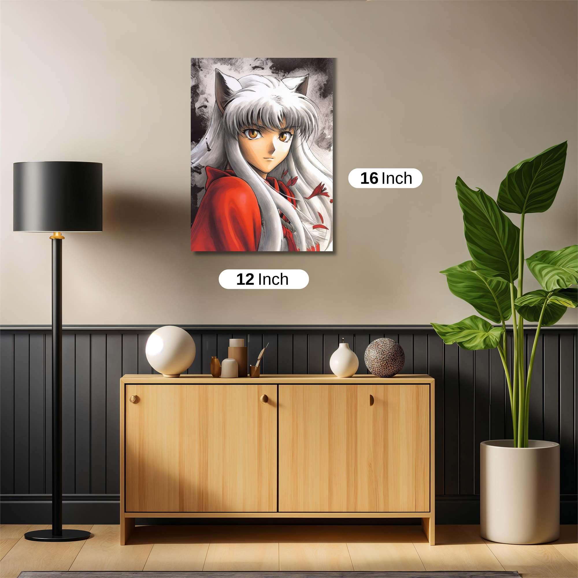Inuyasha Enigmatic Safe Wall Magnetic / M