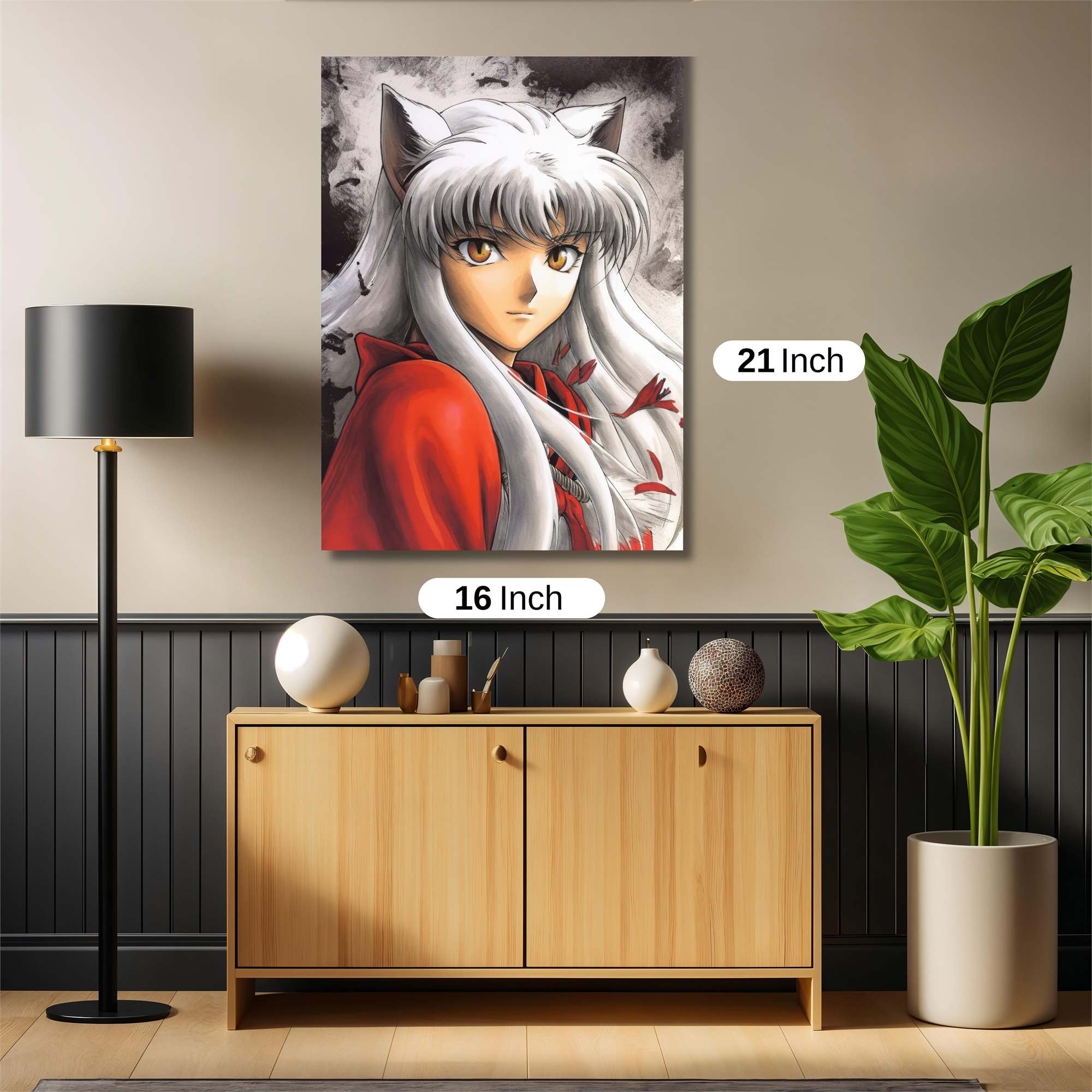 Inuyasha Enigmatic Safe Wall Magnetic / M
