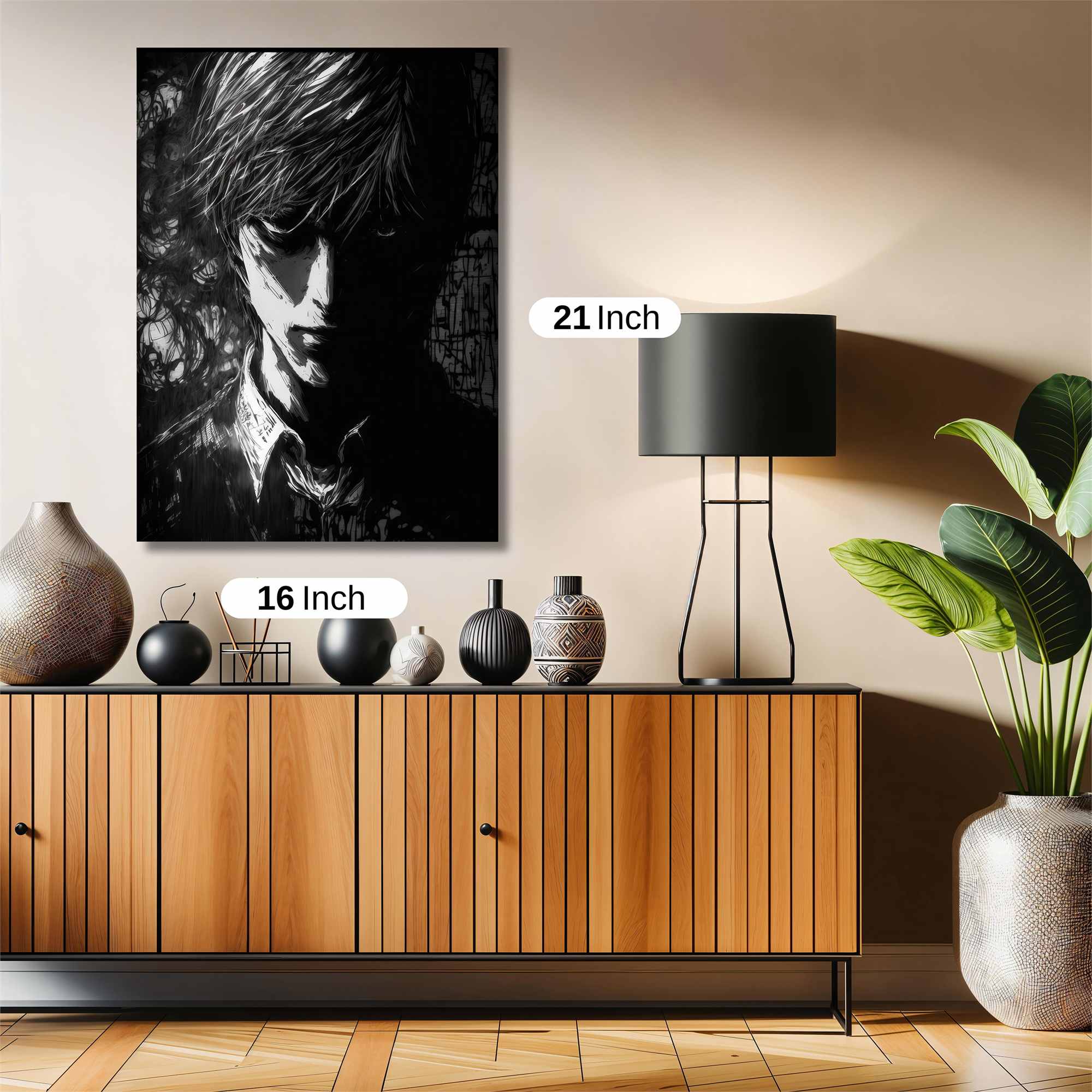 Shadowed Despair Safe Wall Magnetic / M