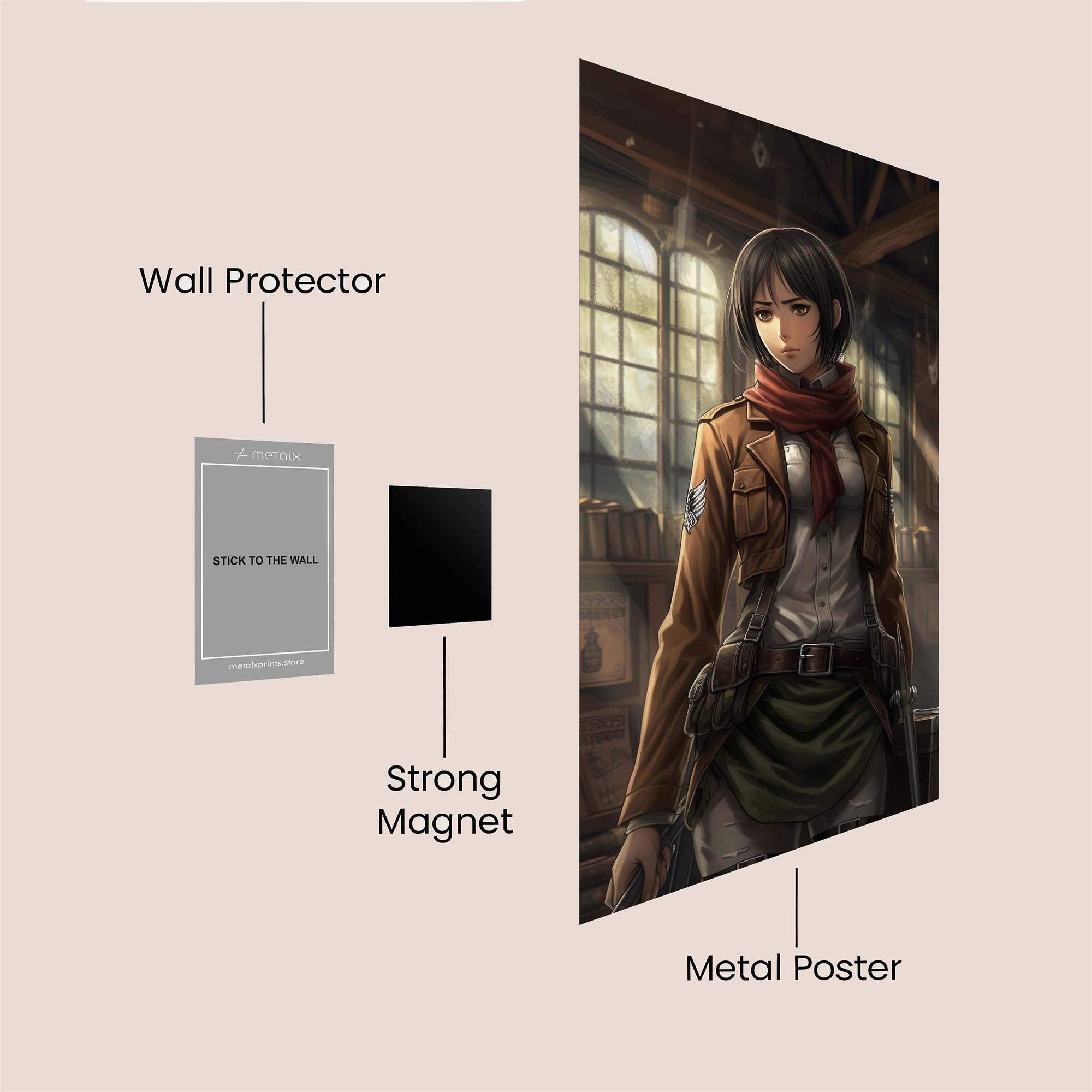 Mikasa Resolute Safe Wall Magnetic / M