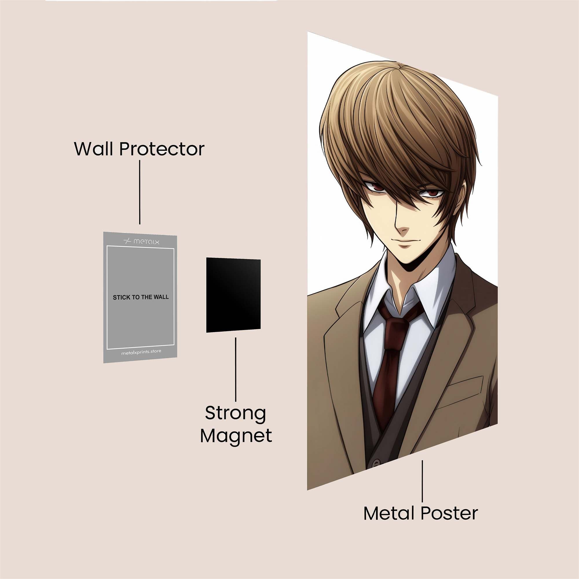 Lelouch Enigmatic Safe Wall Magnetic / M