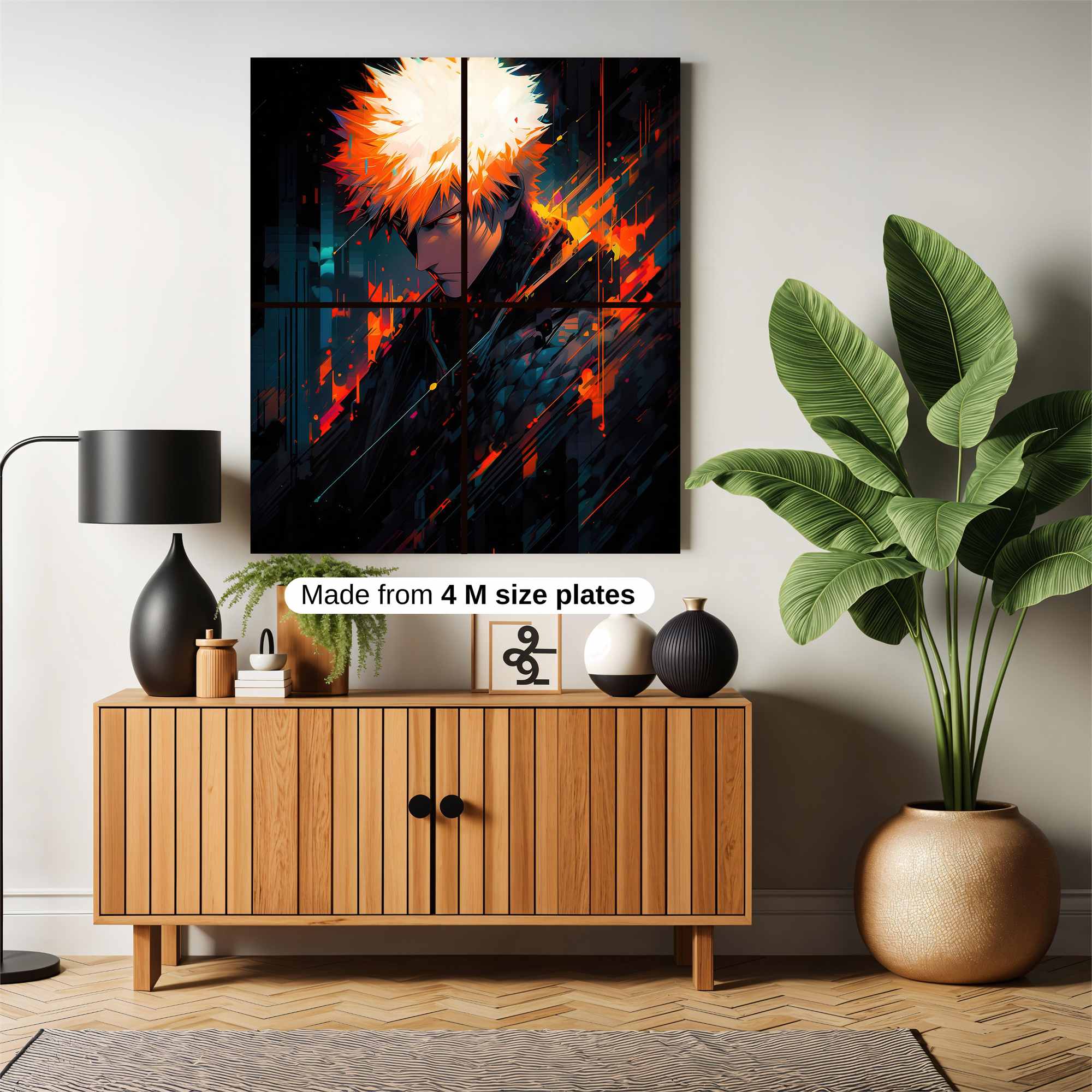 Bakugo Fierce Safe Wall Magnetic / M