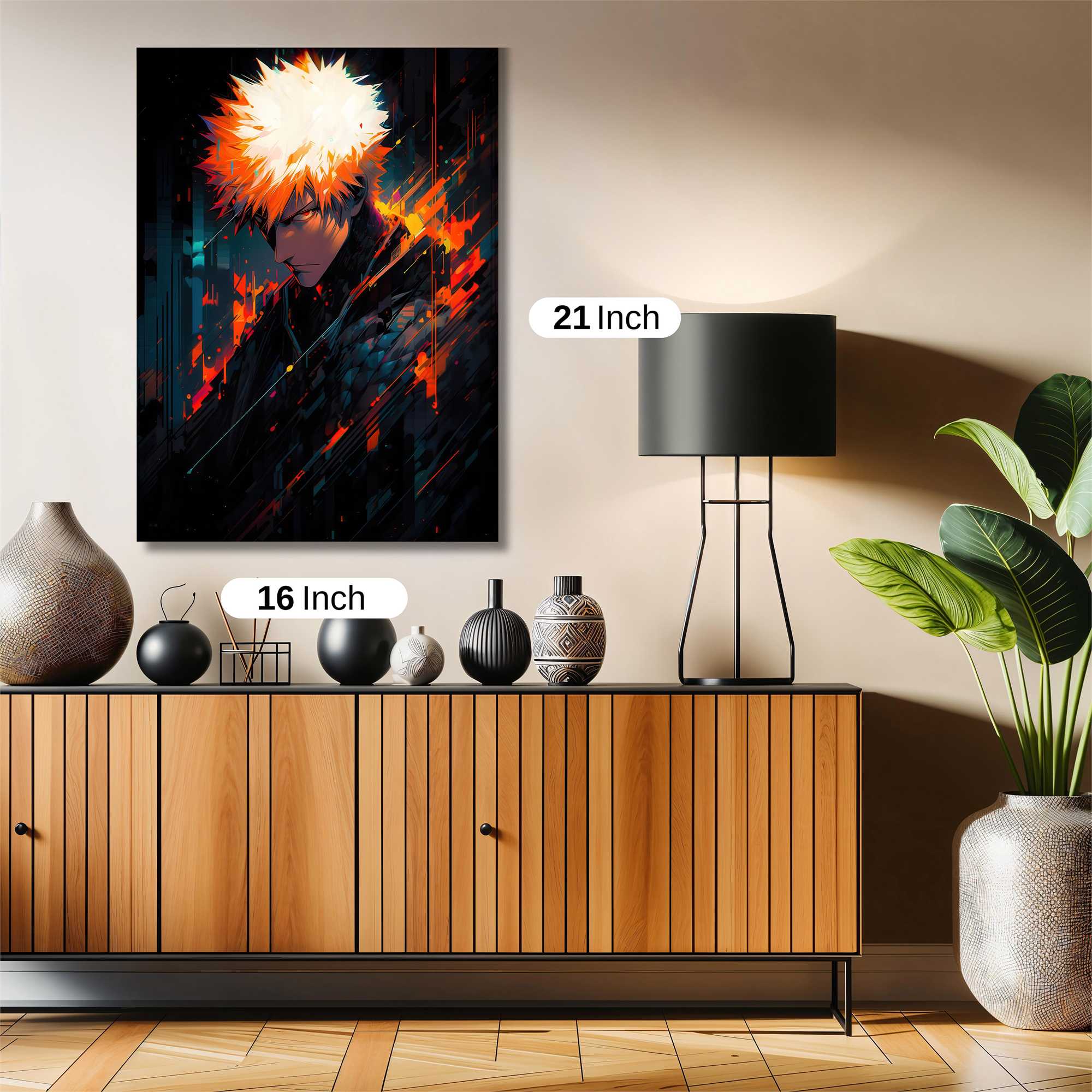 Bakugo Fierce Safe Wall Magnetic / M