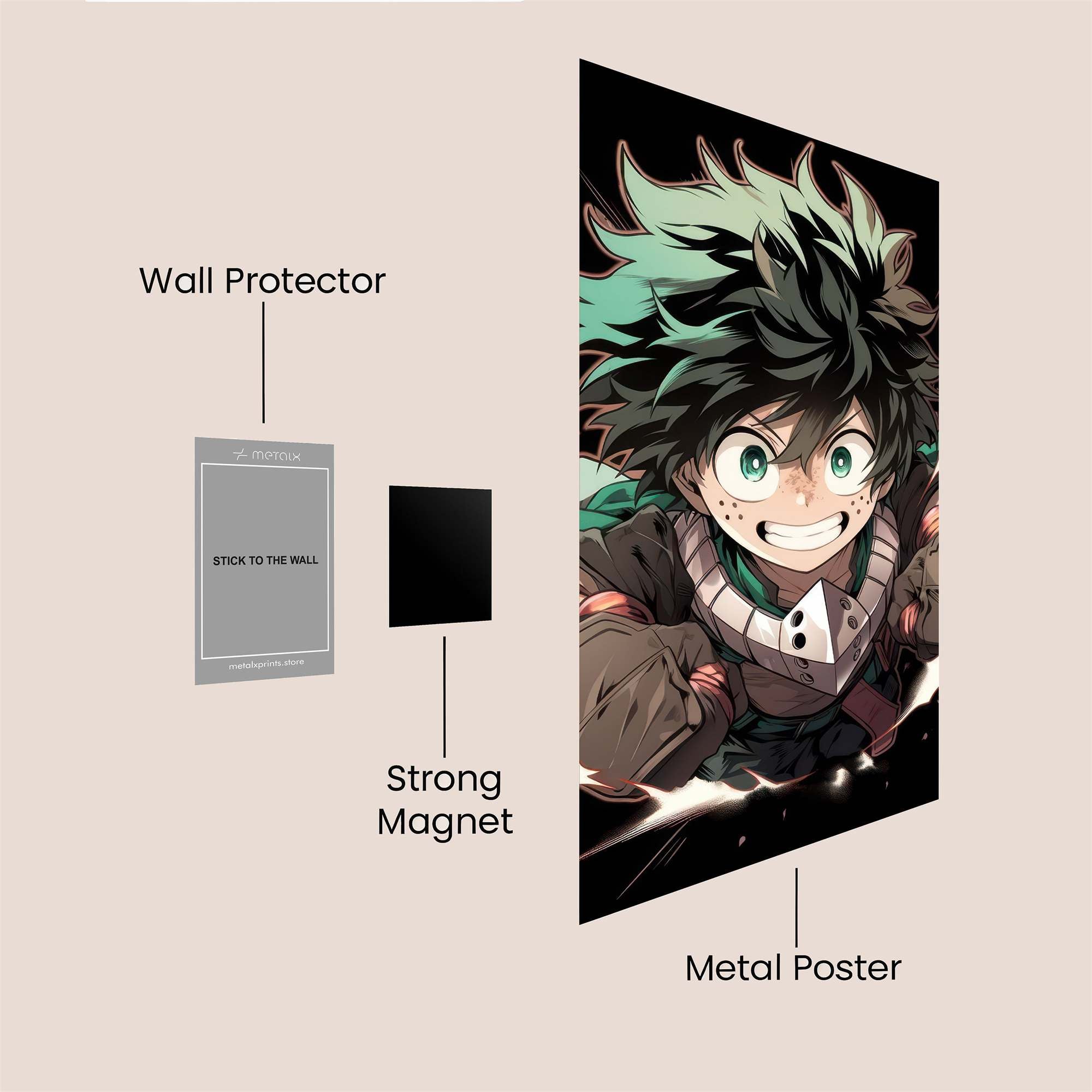 Izuku Exhilaration Safe Wall Magnetic / M