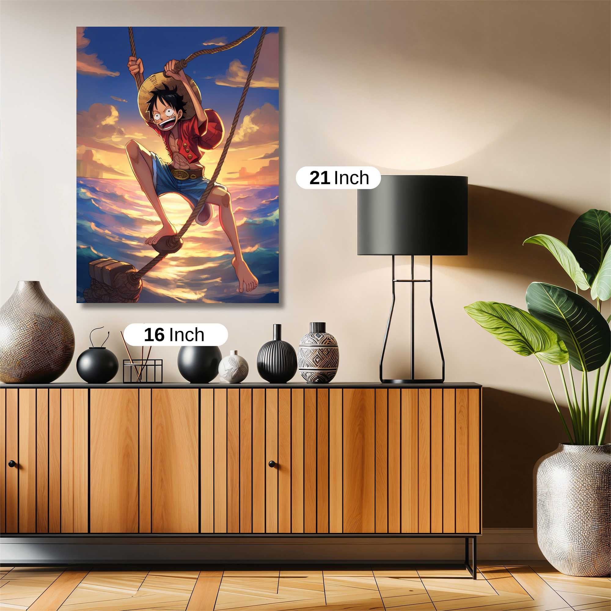 Luffy Adventurous Safe Wall Magnetic / M